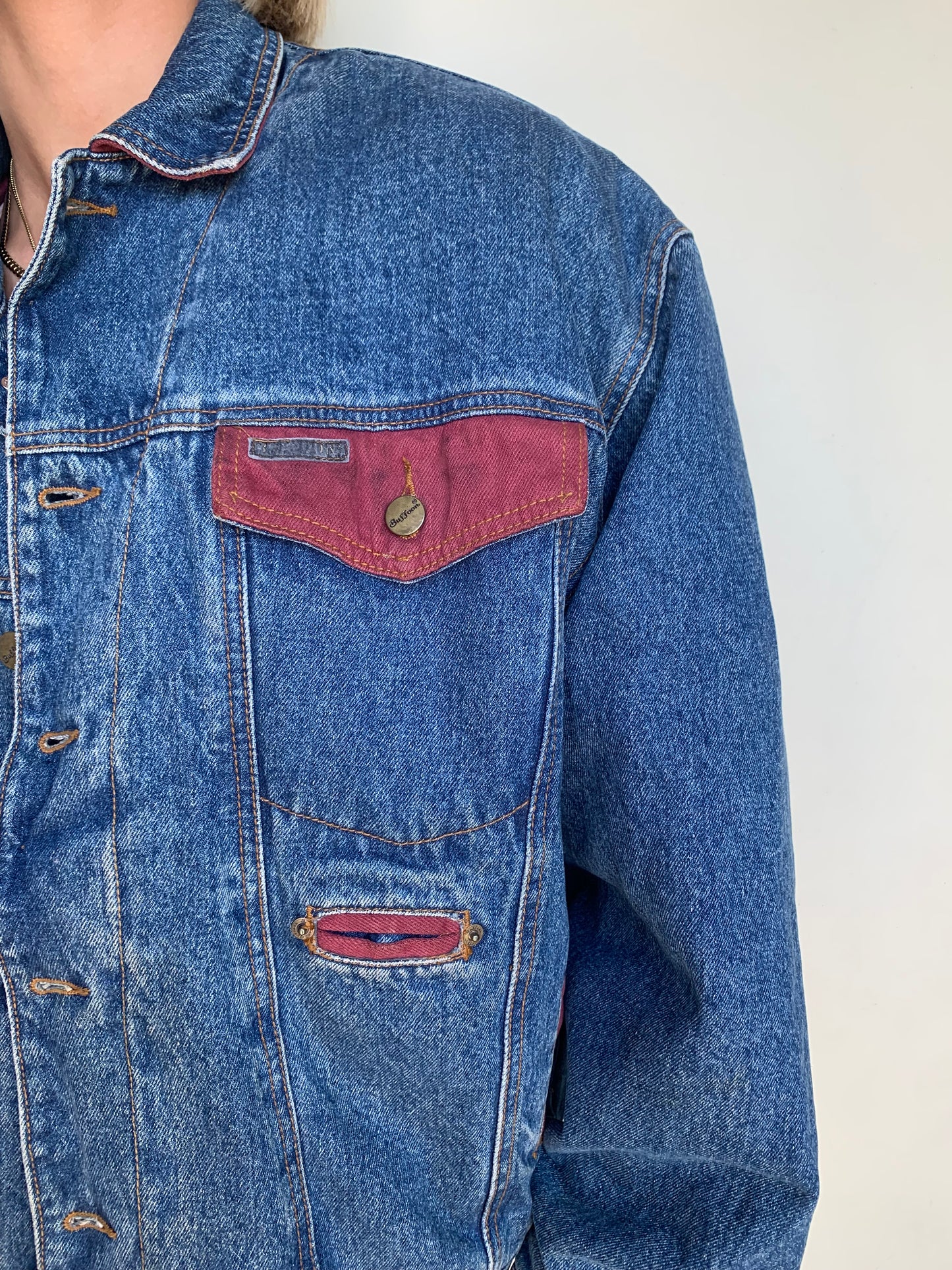 Denim jacket lined