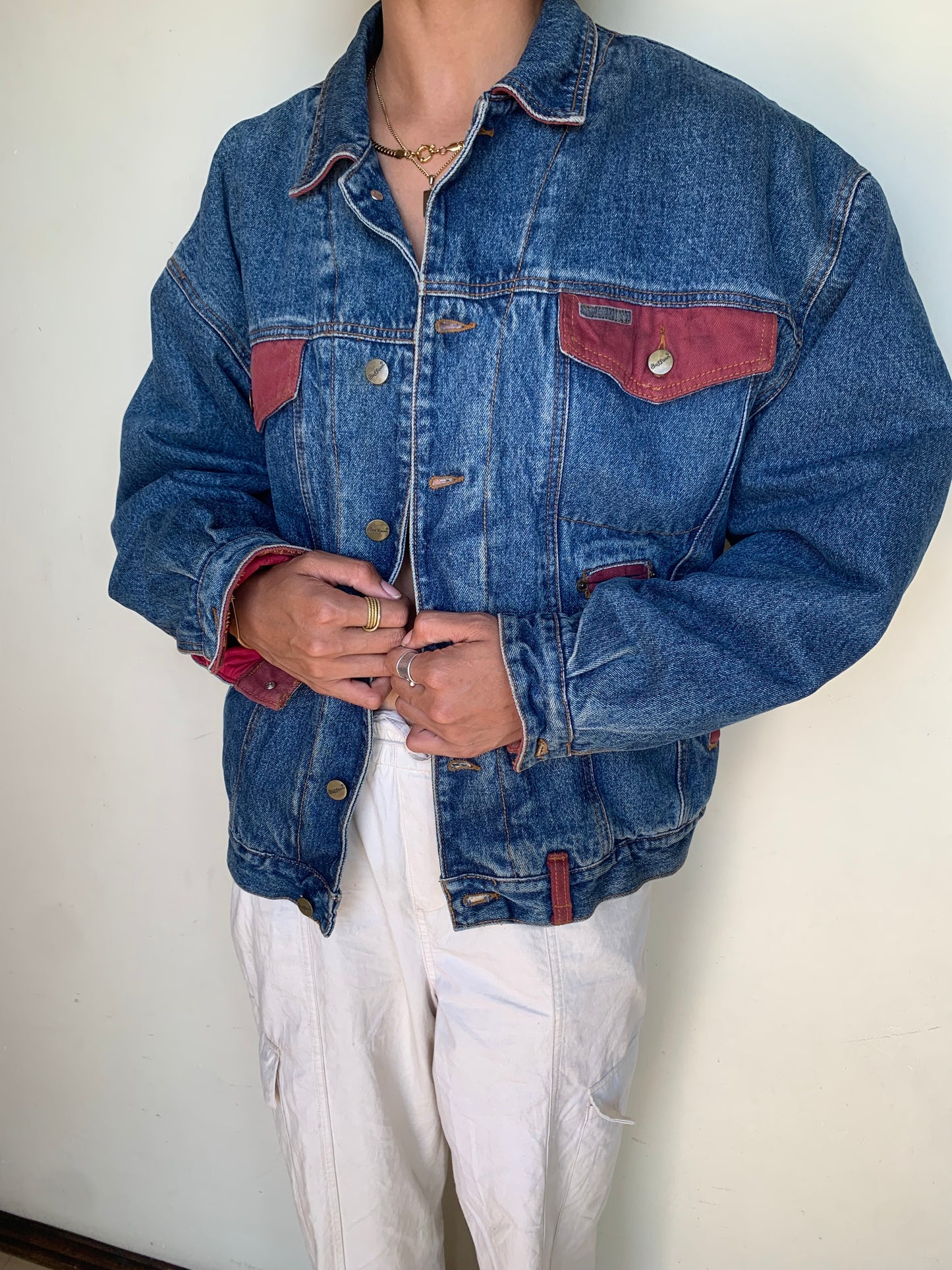 Denim jacket lined