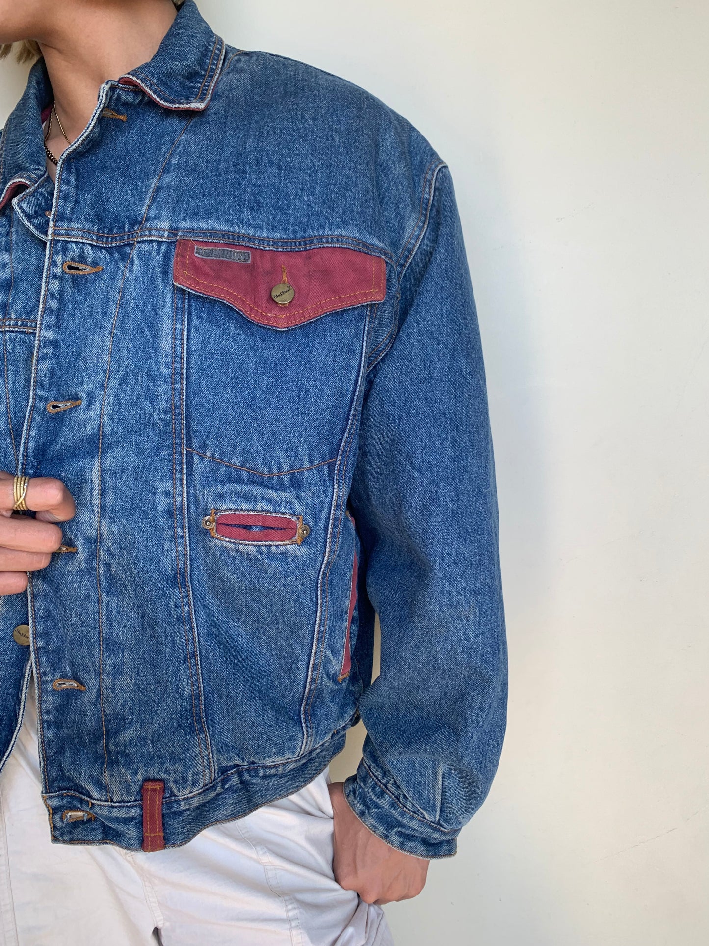 Denim jacket lined
