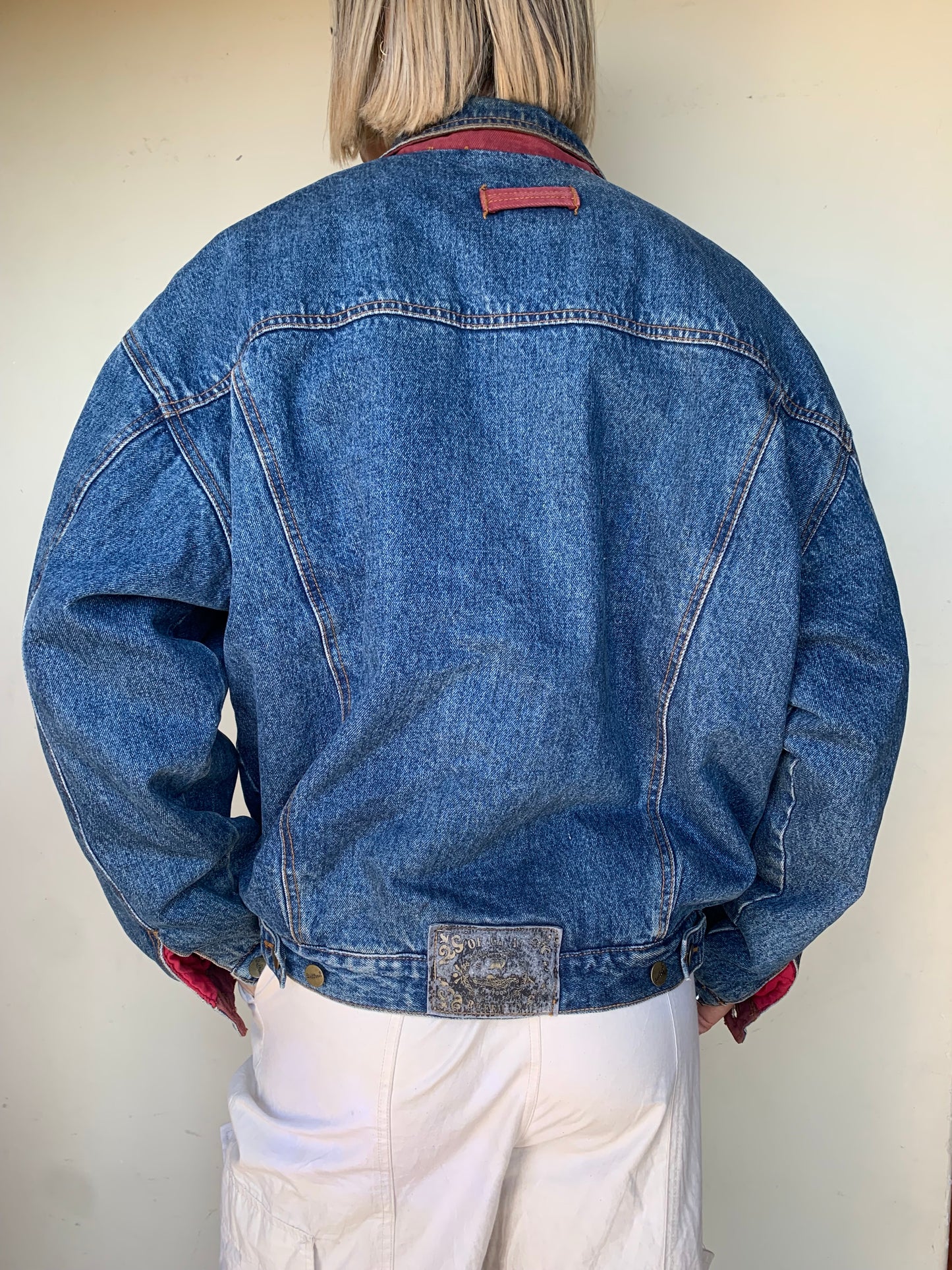 Denim jacket lined