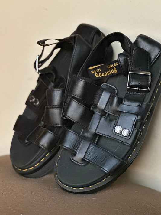 Dr martens leather sandal