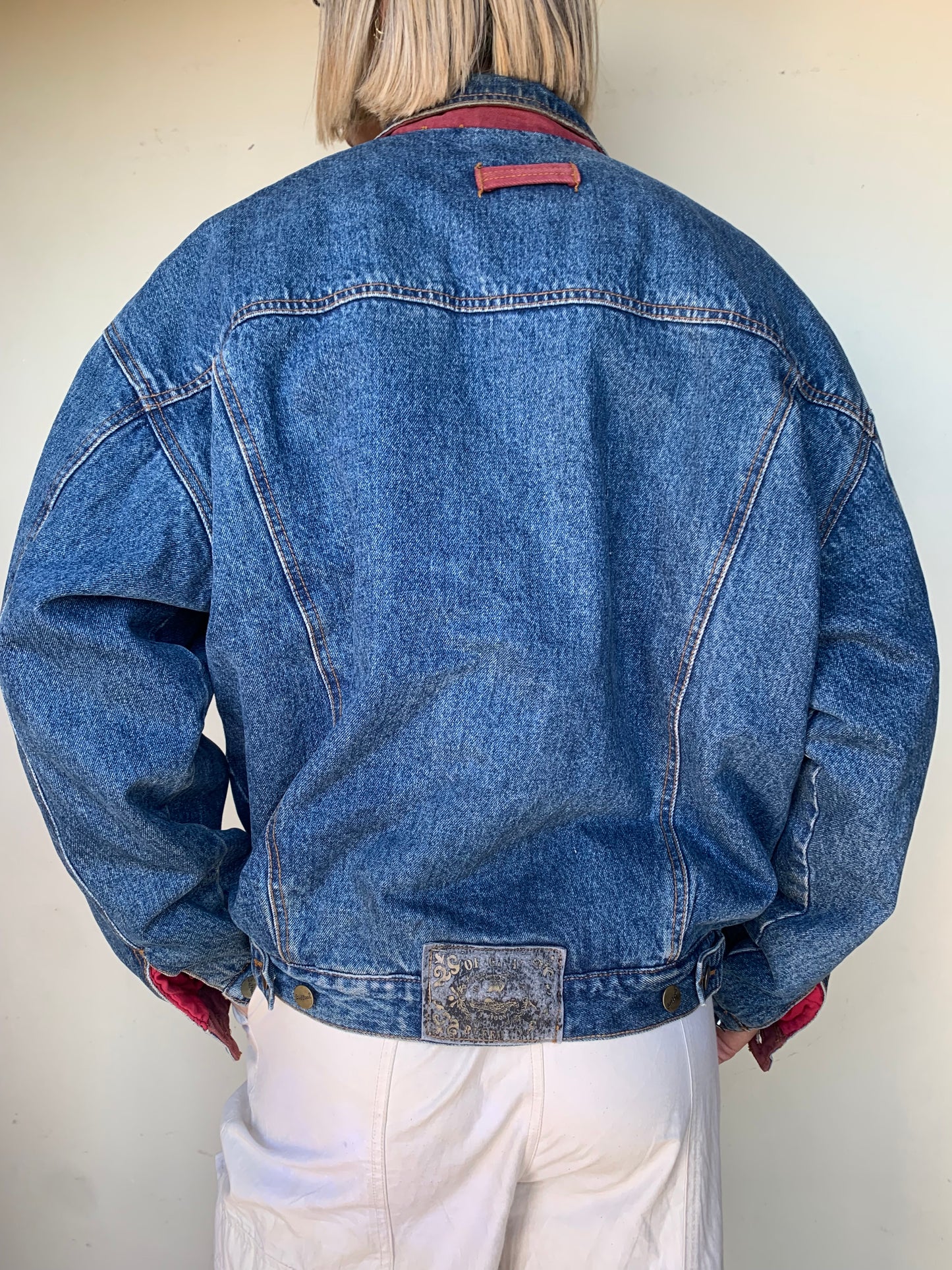 Denim jacket lined