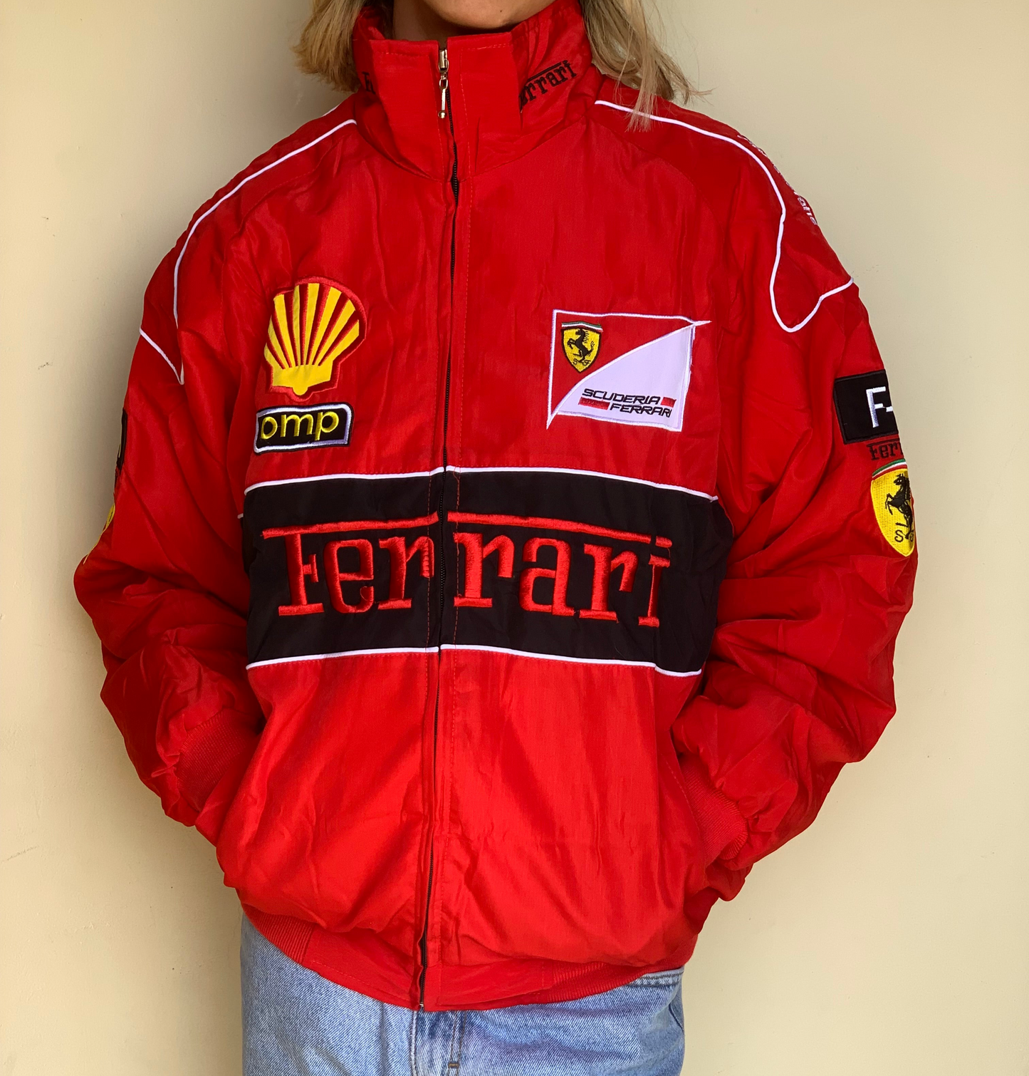 Ferrari bomber jacket (Red)