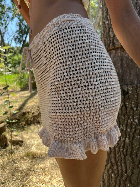 Crochet skirt
