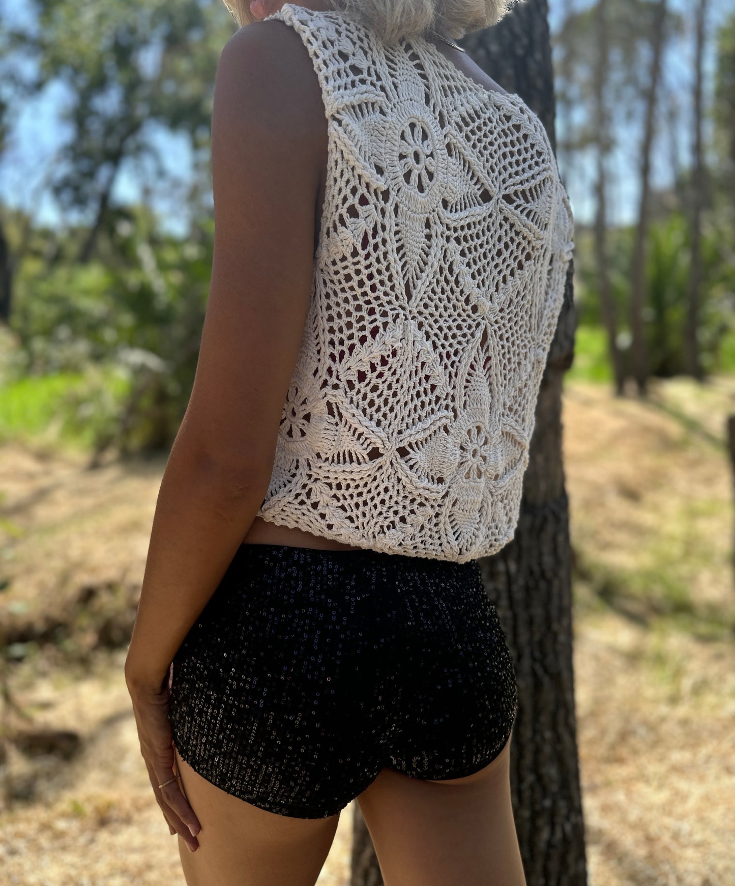 Crochet waistcoat