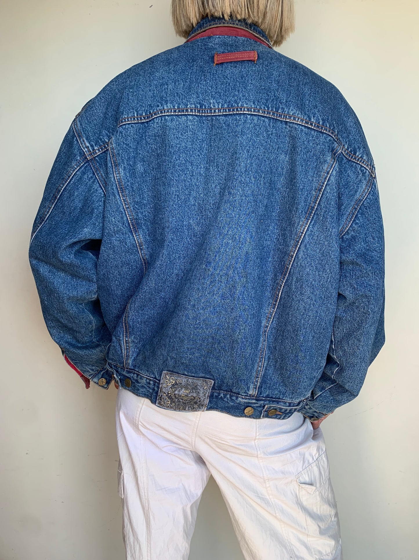 Denim jacket lined