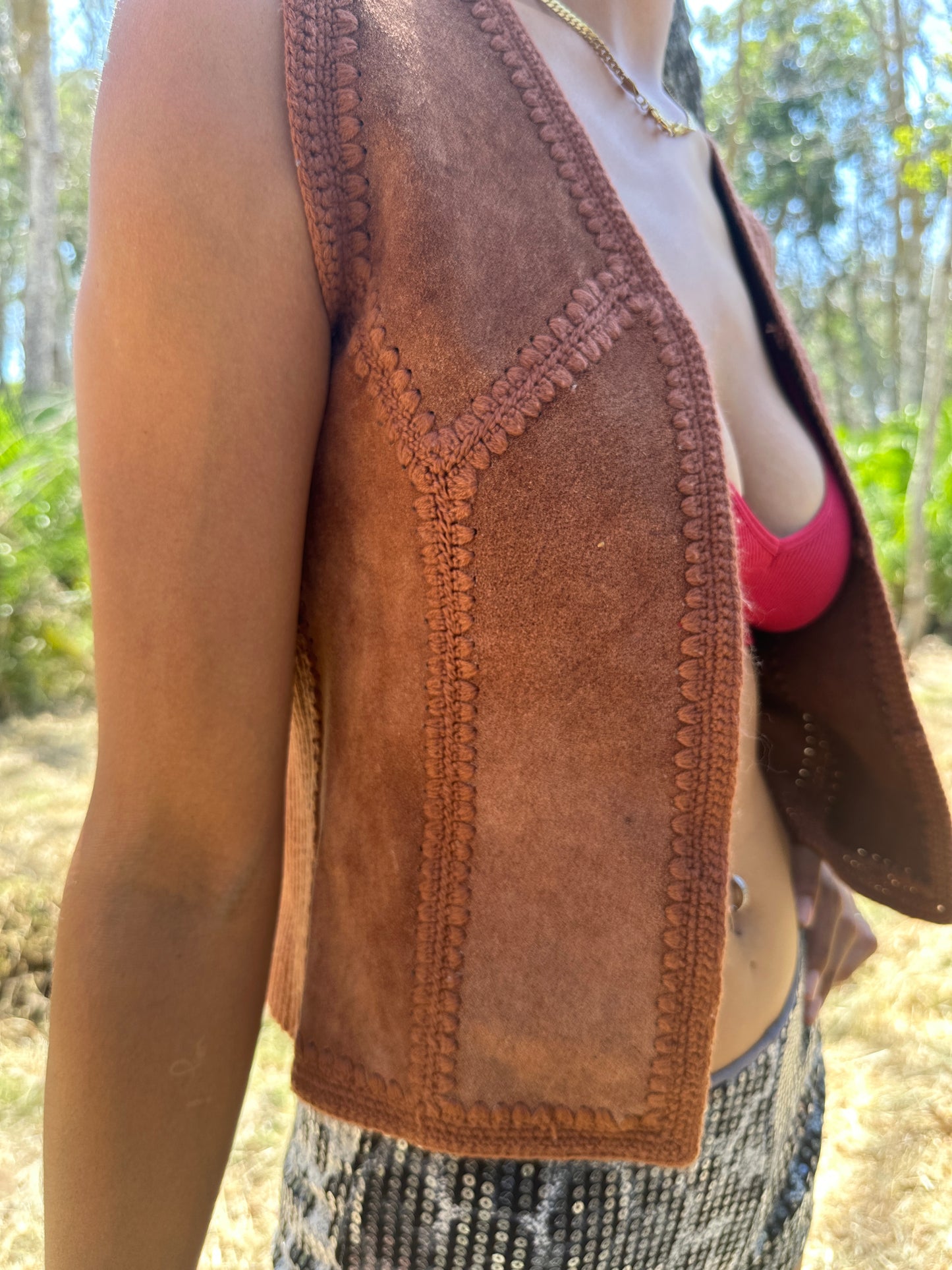 Suède waistcoat