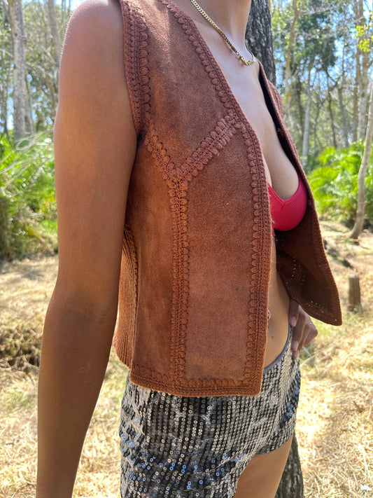 Suède waistcoat