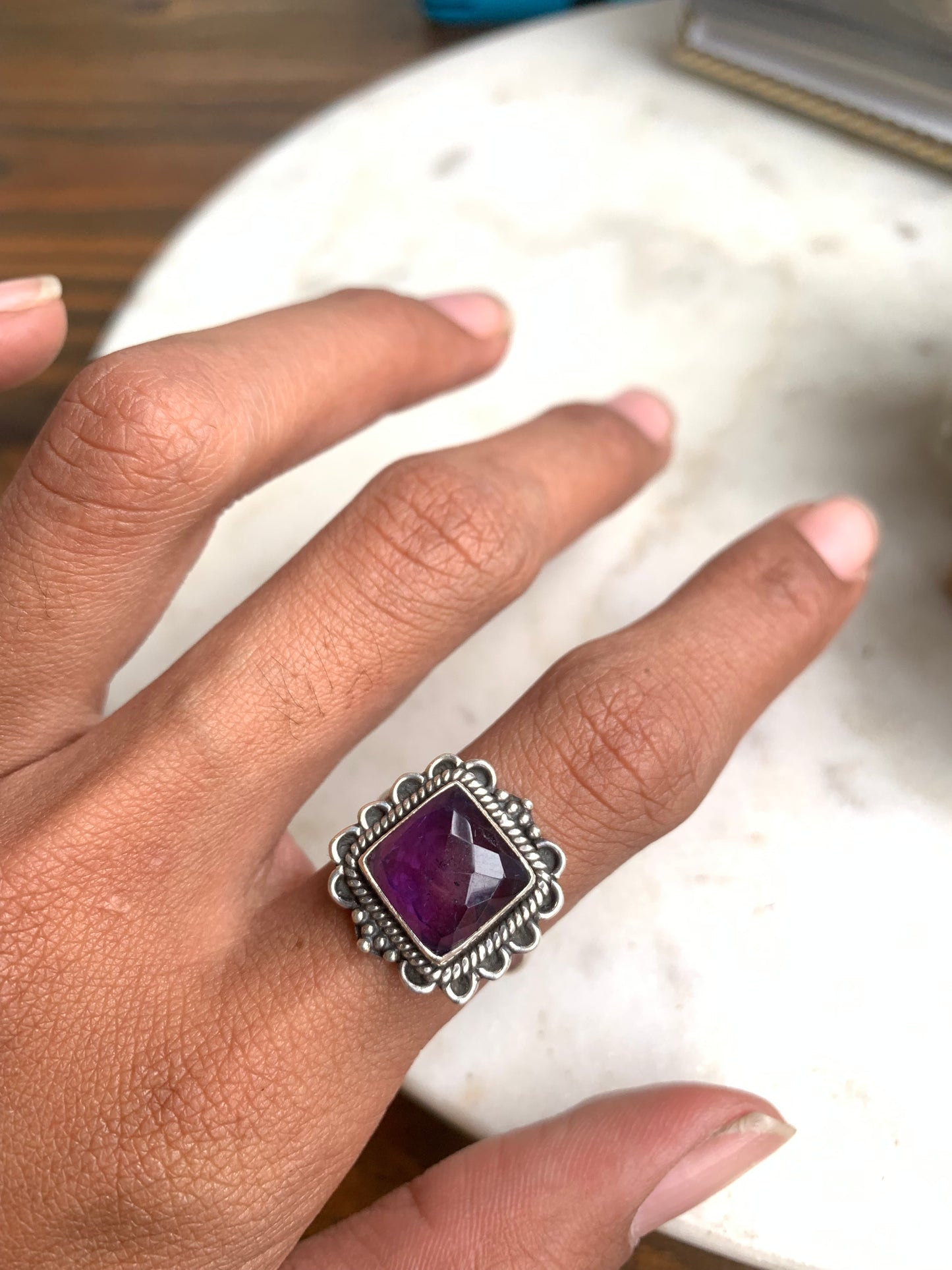 Gemstone ring 2