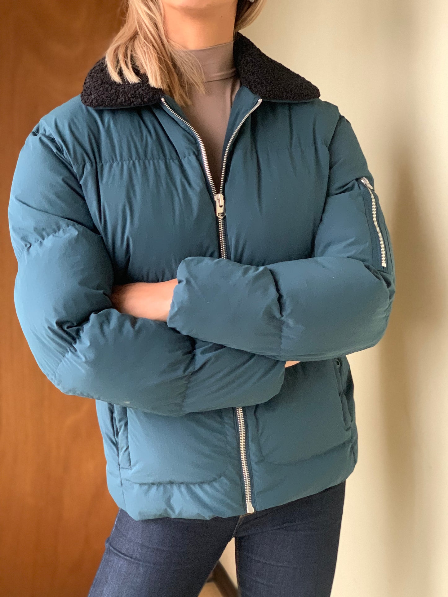 Zara puffer jacket