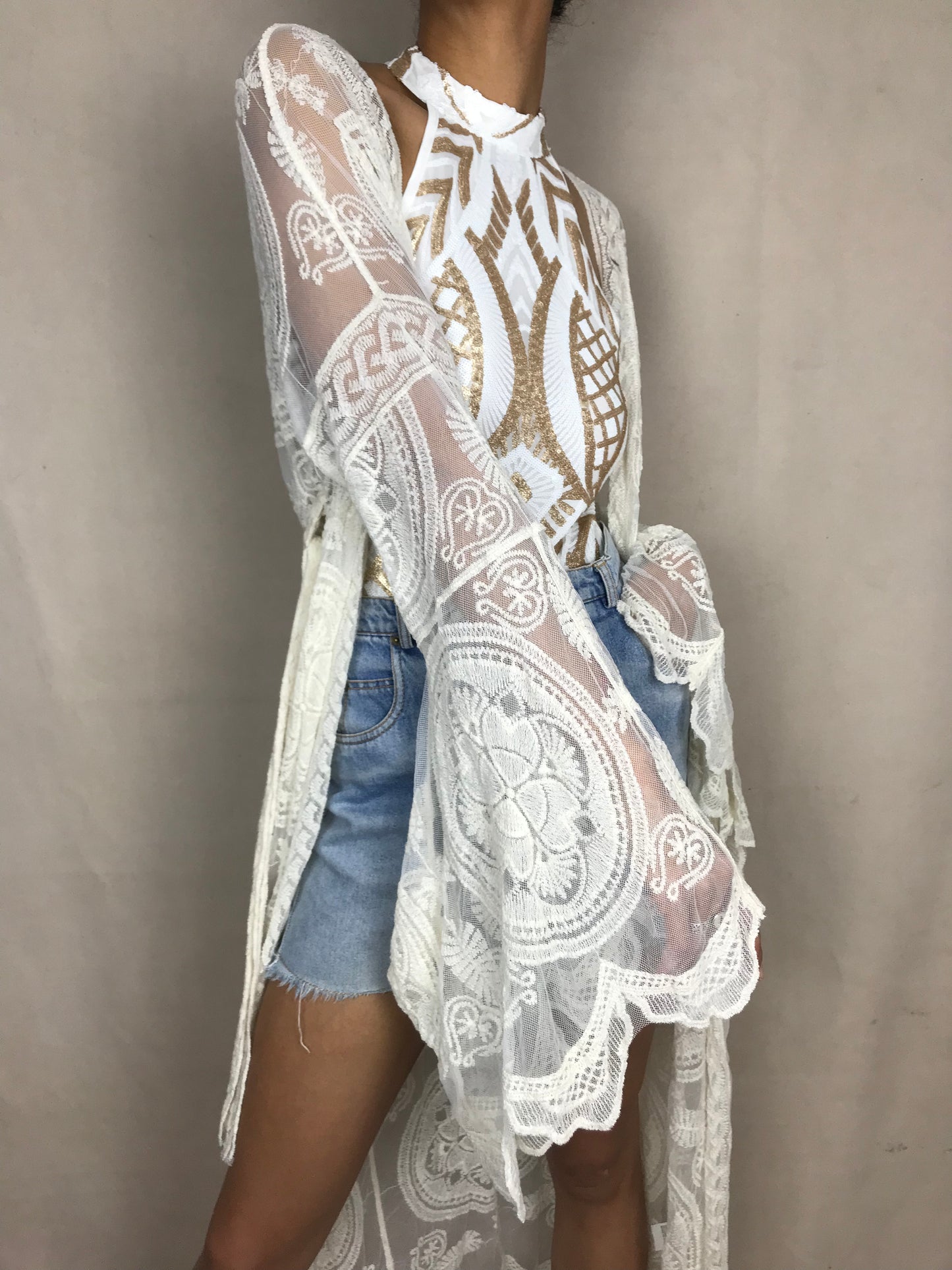 Lace Cover up