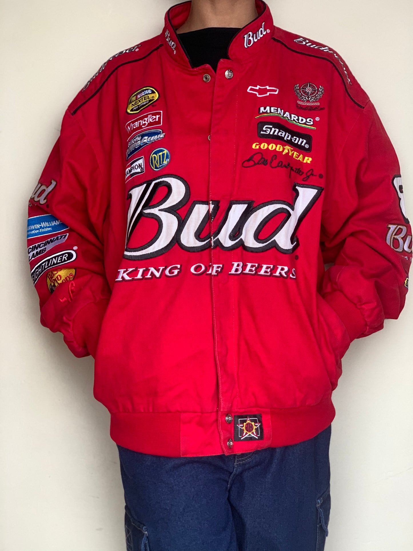 Budweiser NASCAR racer