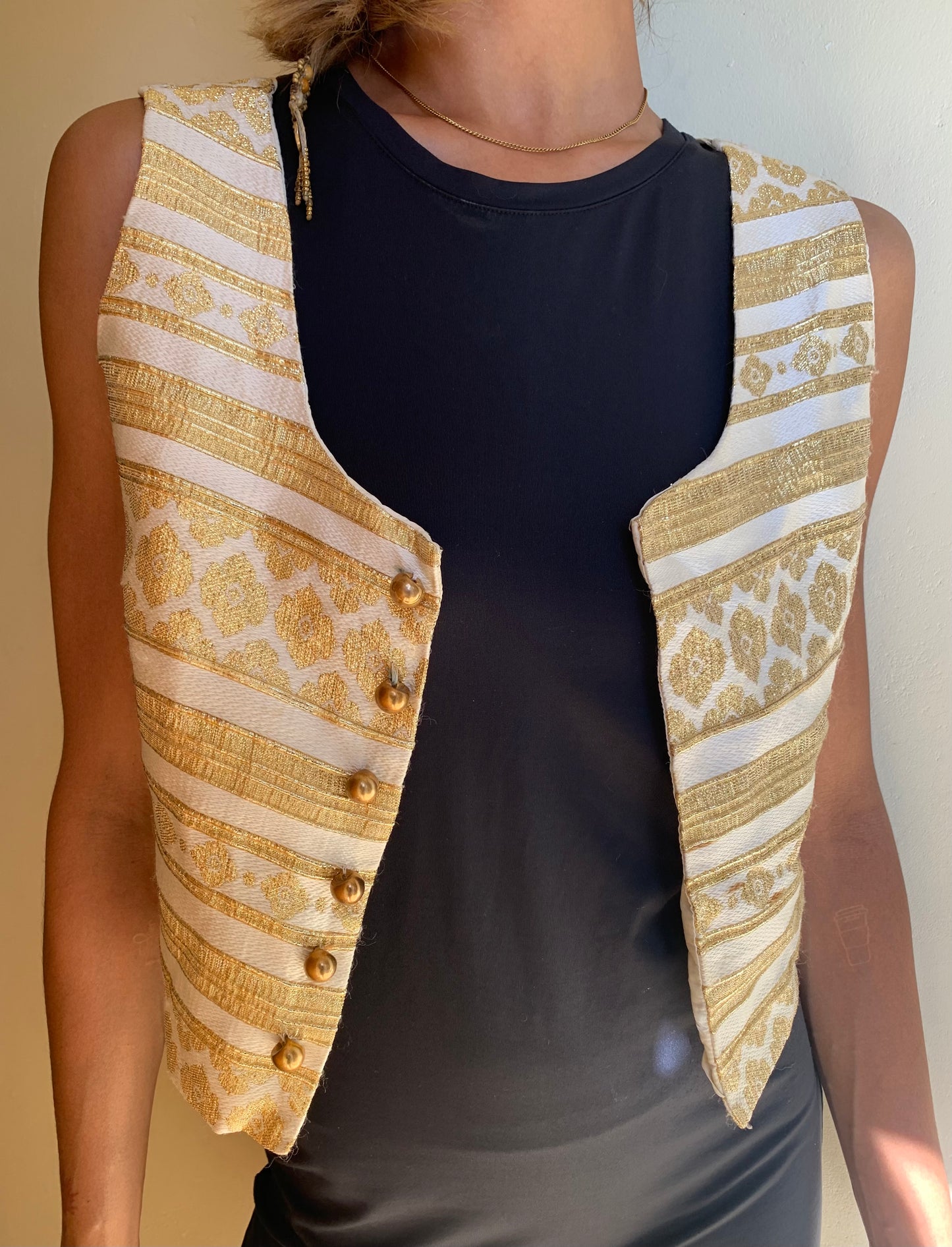 Gold waistcoat