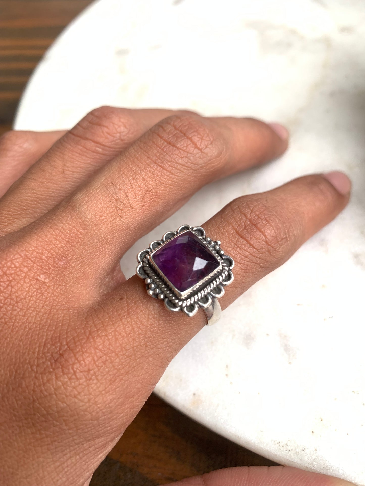 Gemstone ring 2