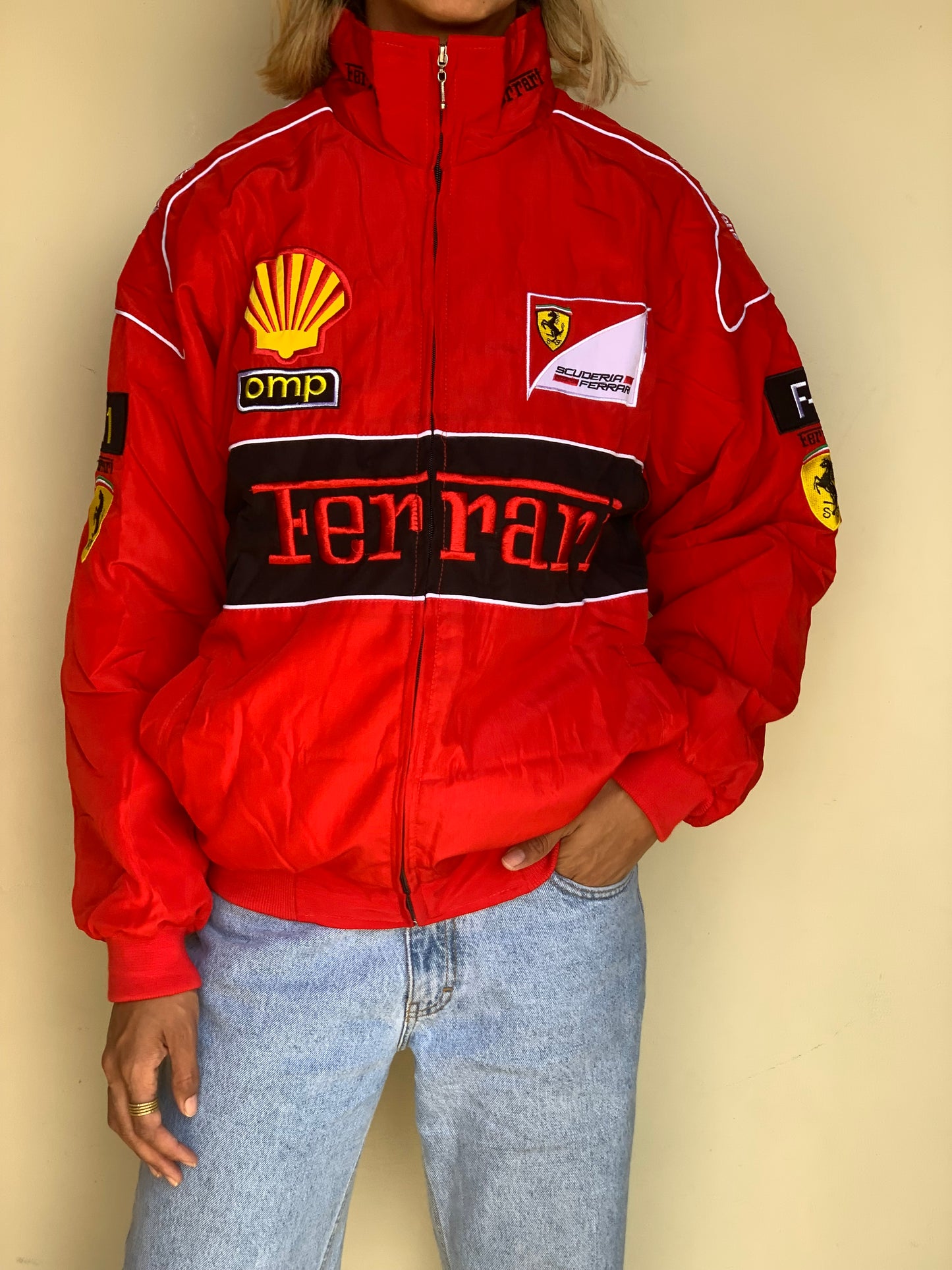 Ferrari bomber jacket (Red)