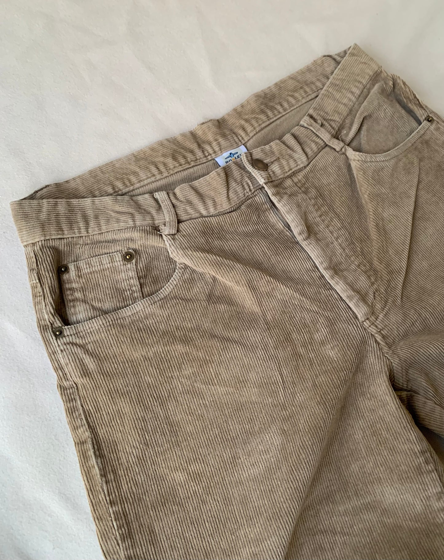 Light brown corduroy pants