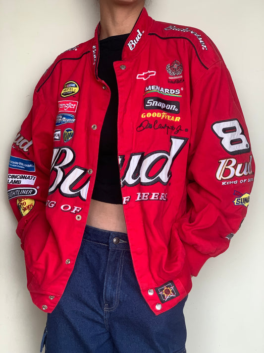 Budweiser NASCAR racer