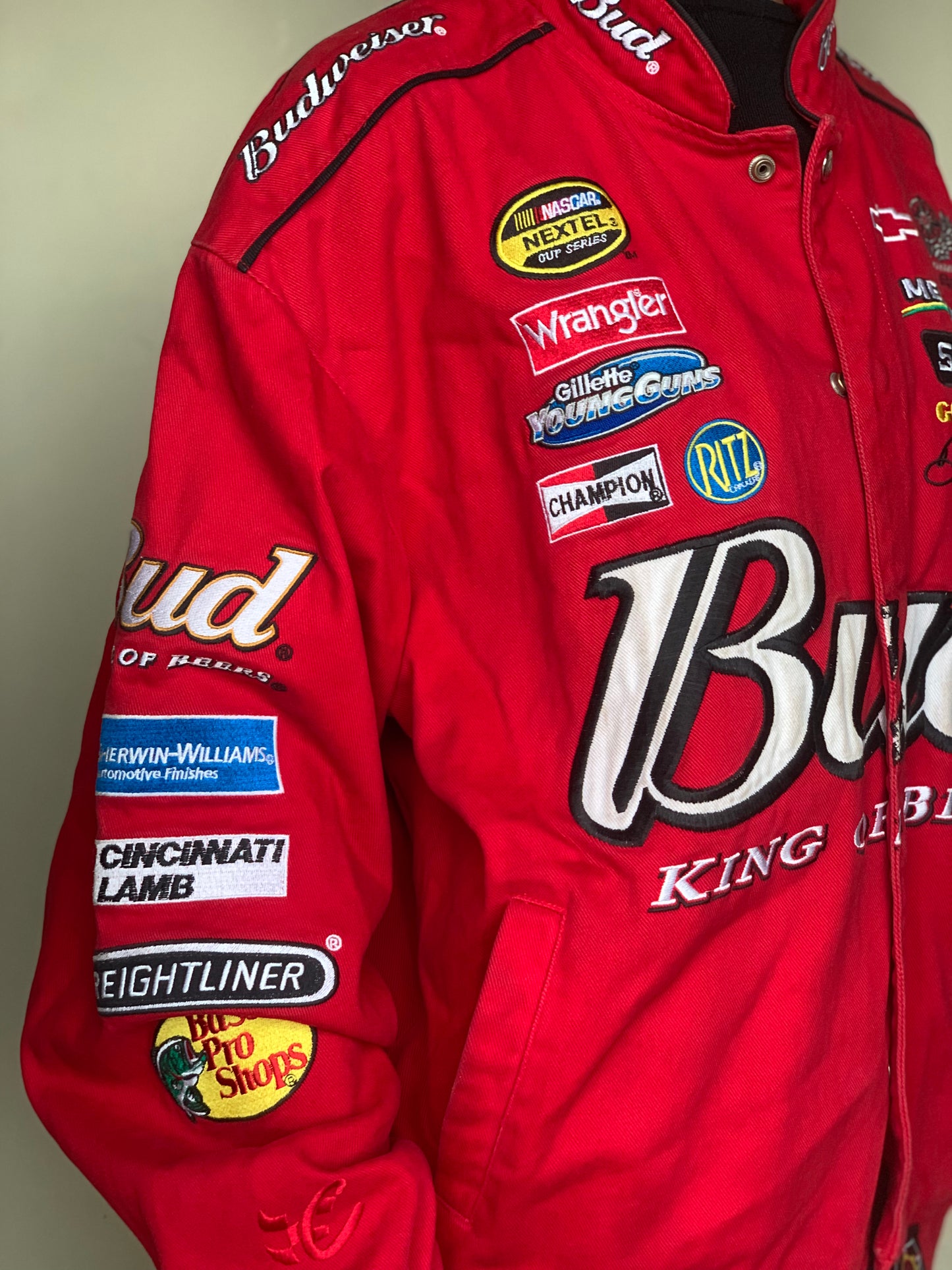 Budweiser NASCAR racer