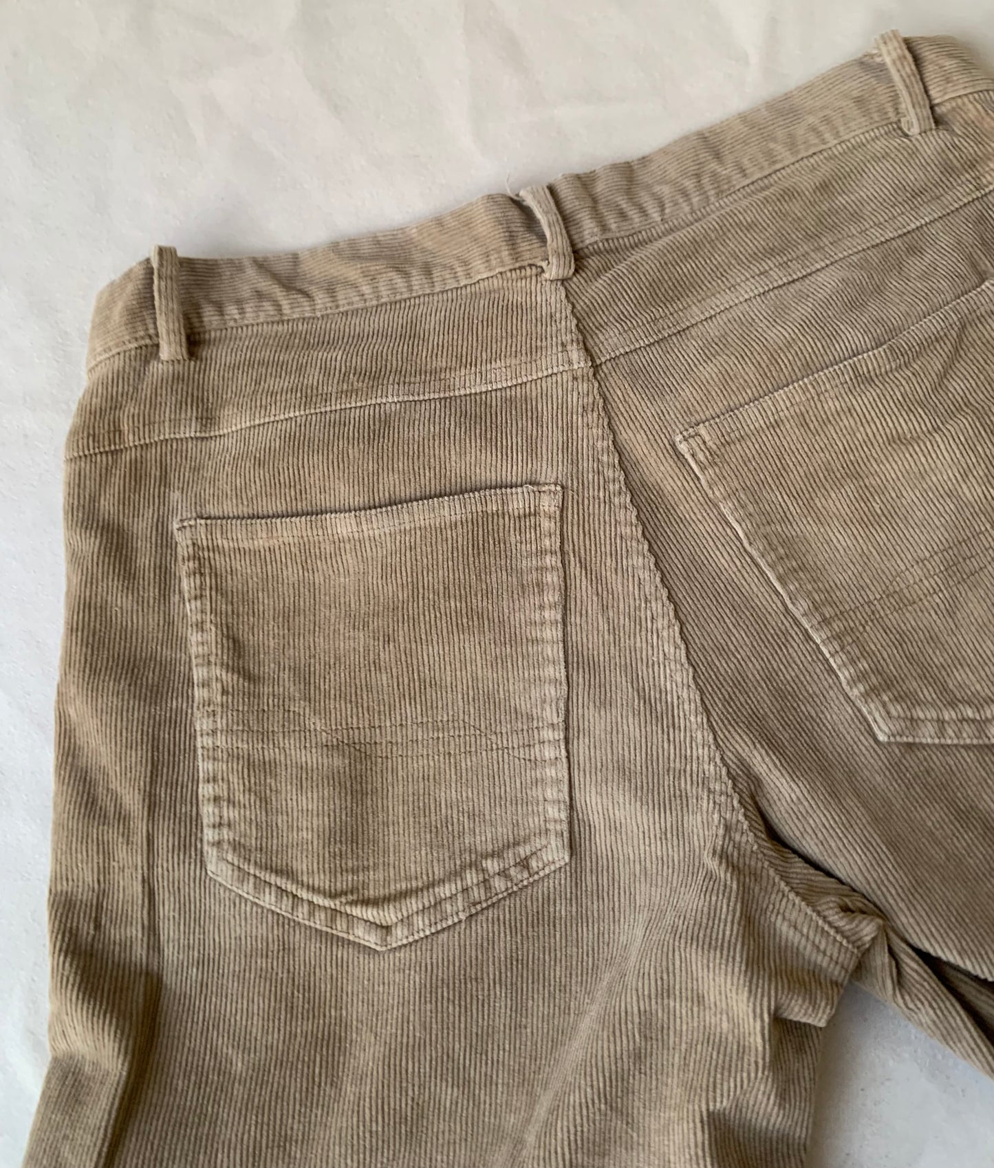 Light brown corduroy pants