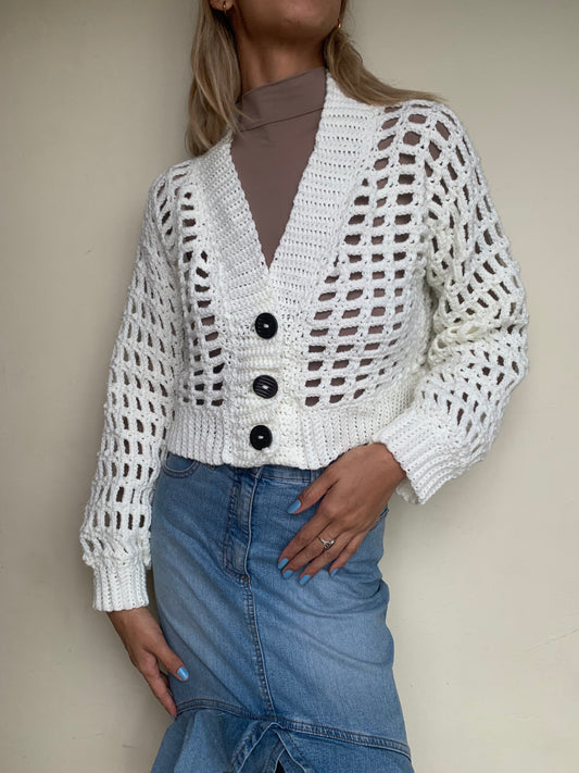 Crochet cardi