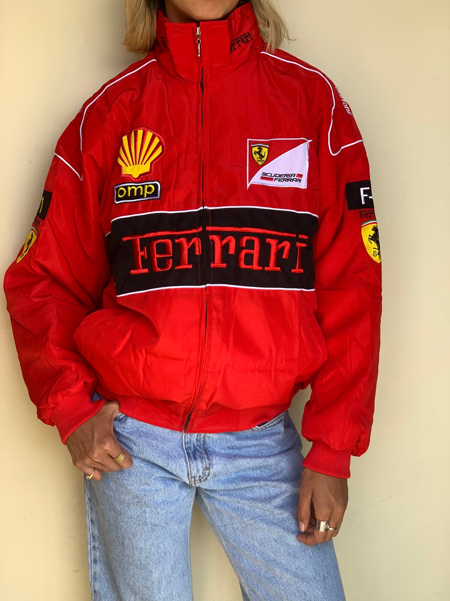 Ferrari bomber jacket (Red)