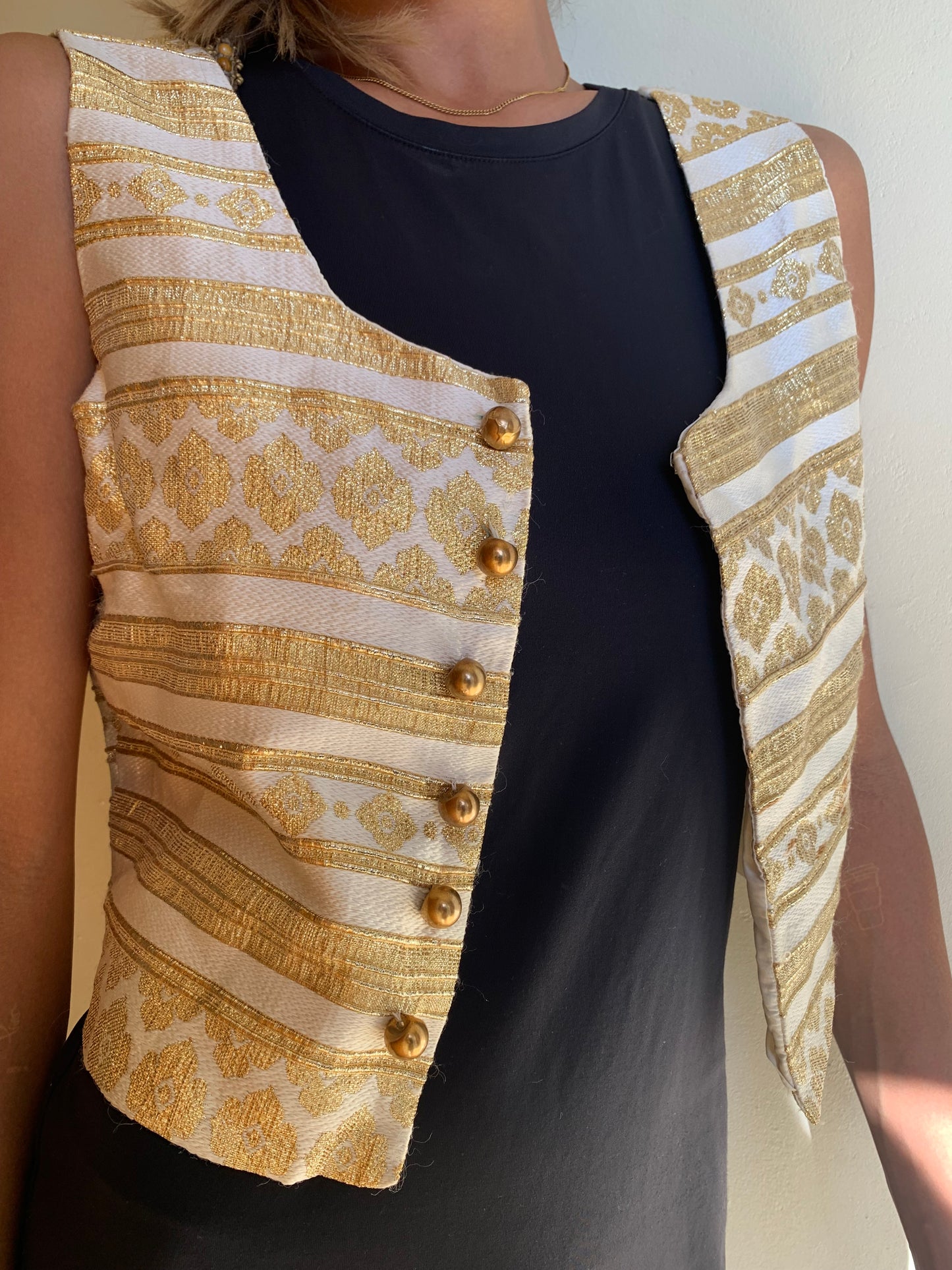 Gold waistcoat