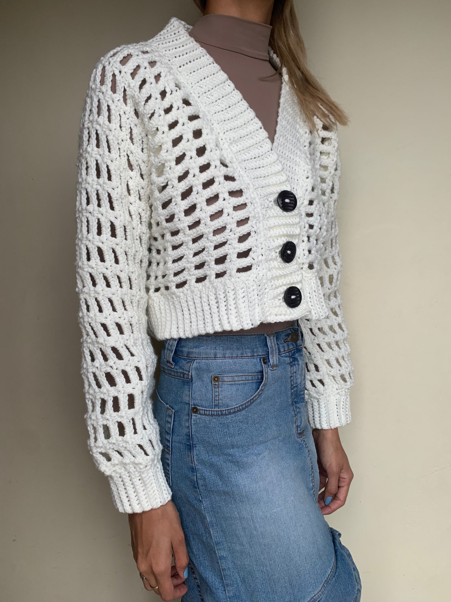 Crochet cardi