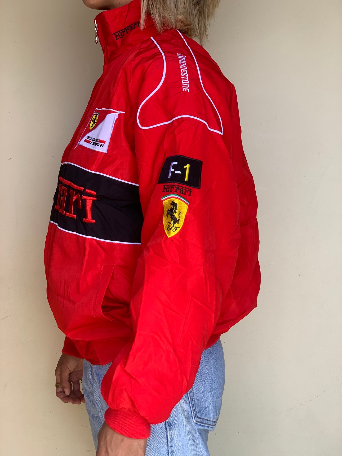 Ferrari bomber jacket (Red)