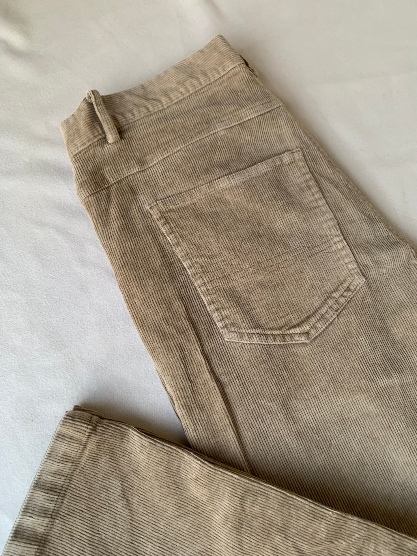 Light brown corduroy pants