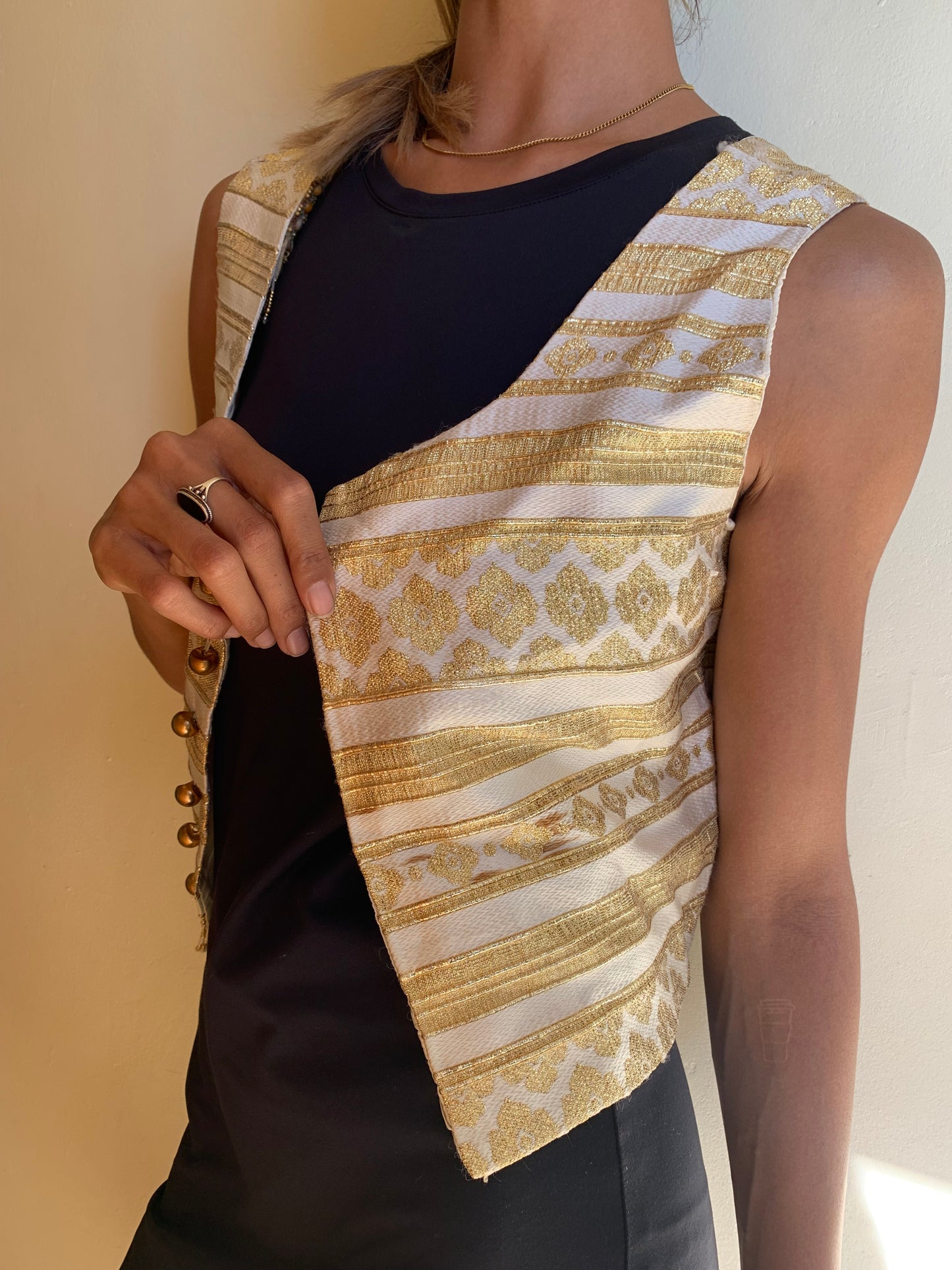 Gold waistcoat