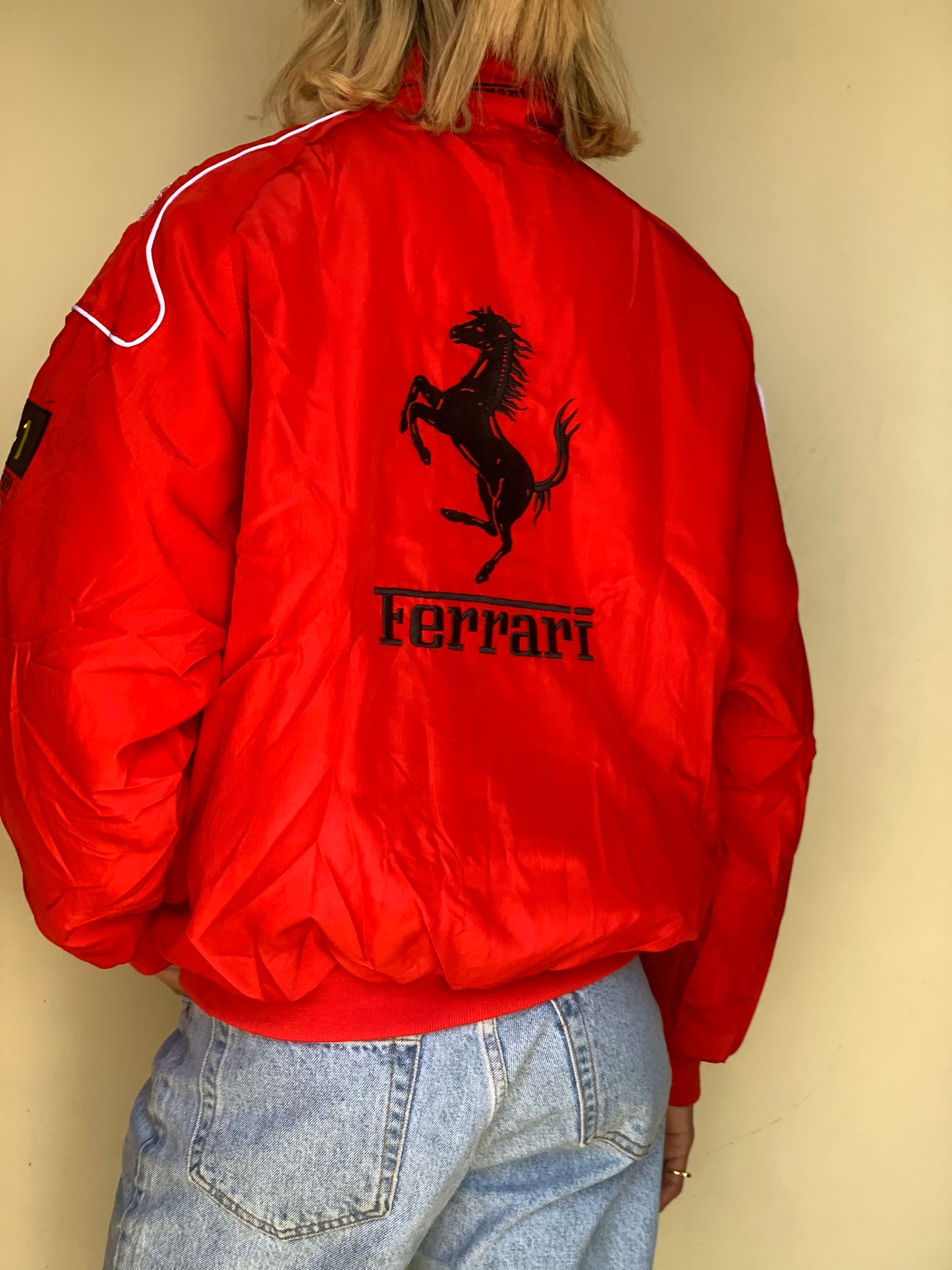 Ferrari bomber jacket (Red)