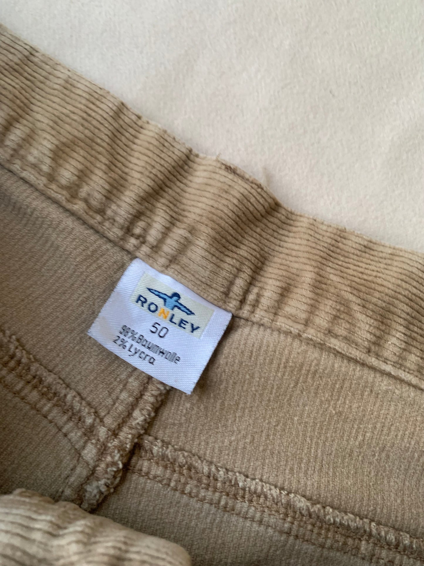 Light brown corduroy pants