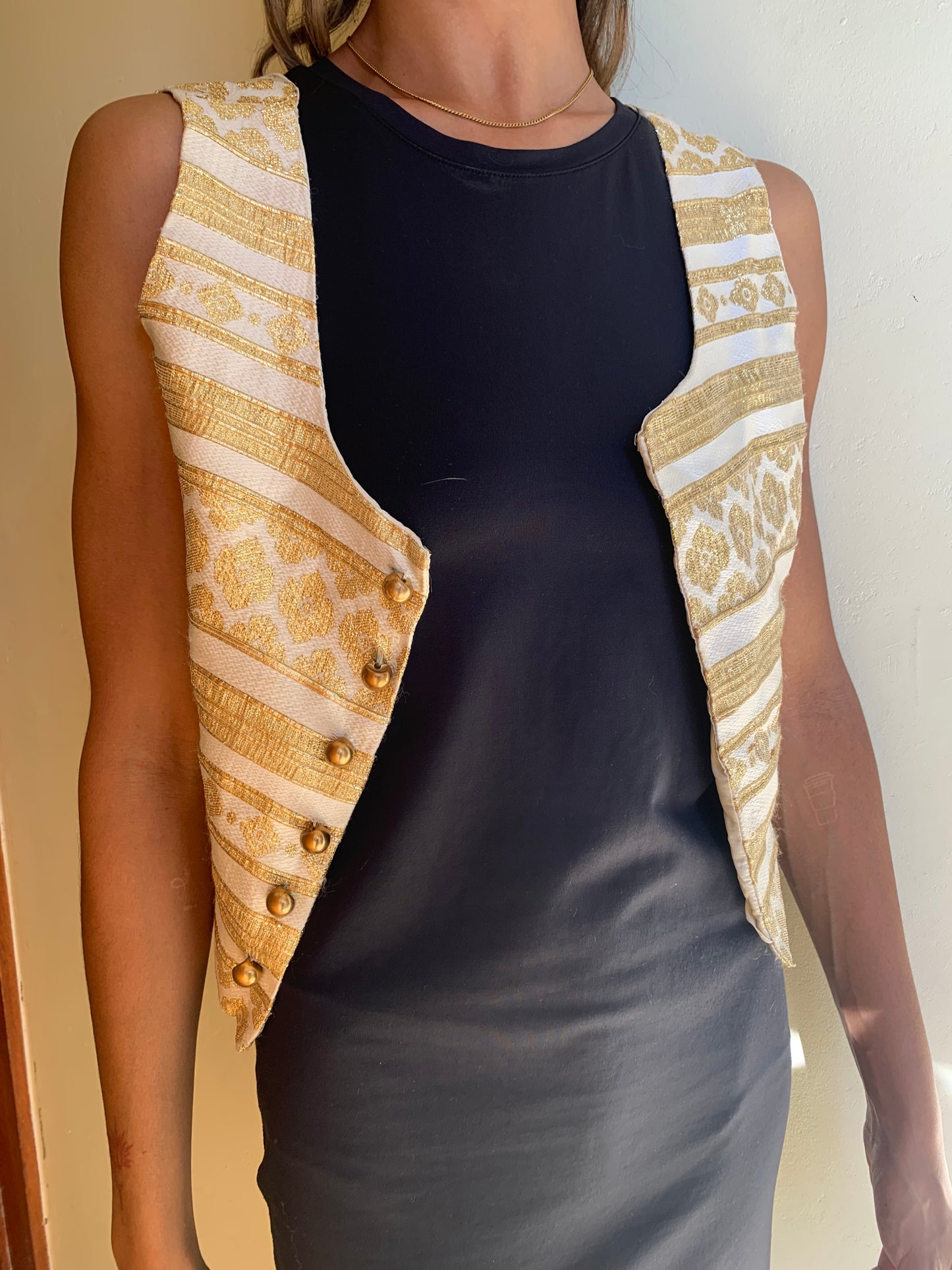 Gold waistcoat