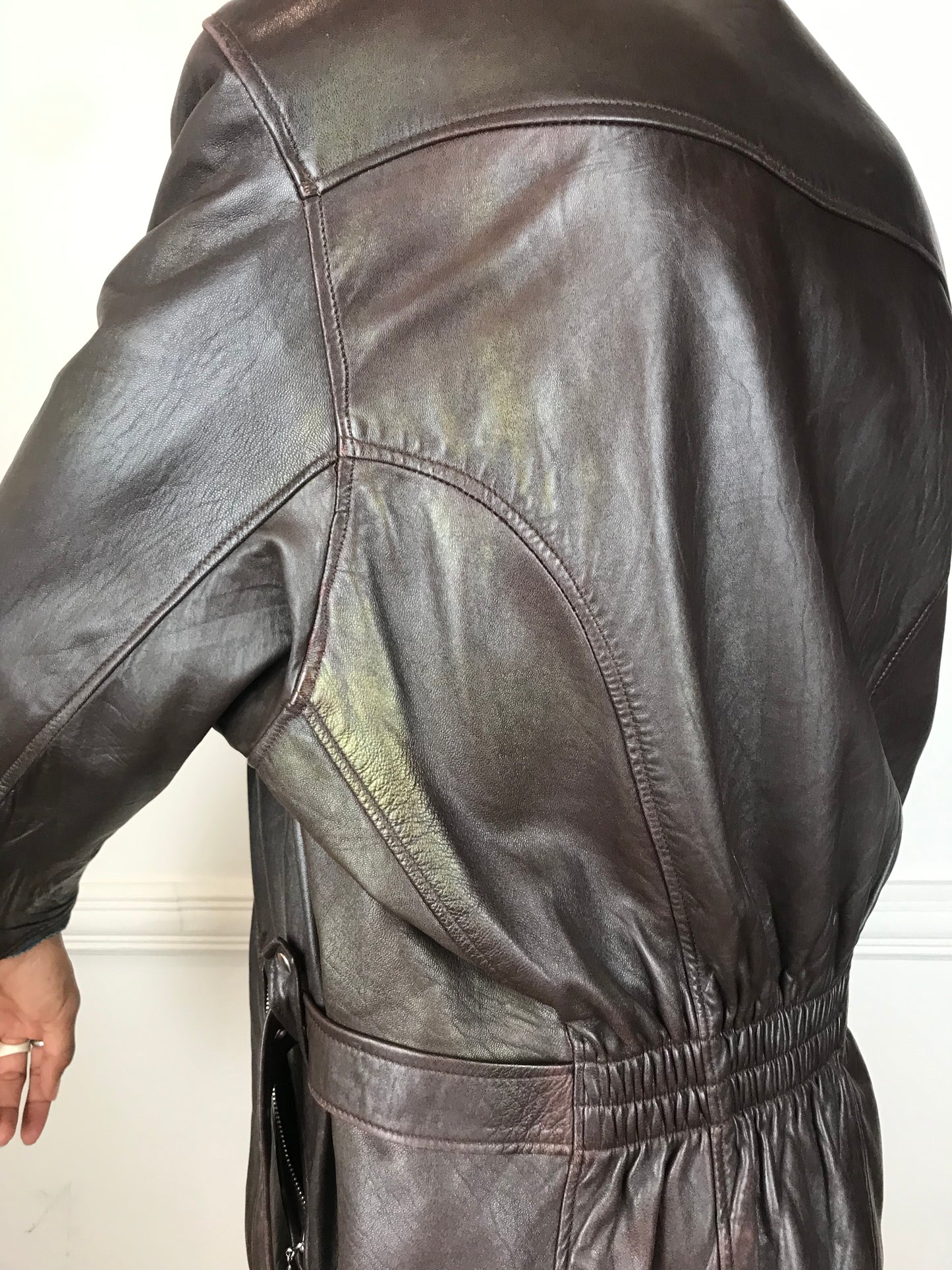 Leather Aviator jacket