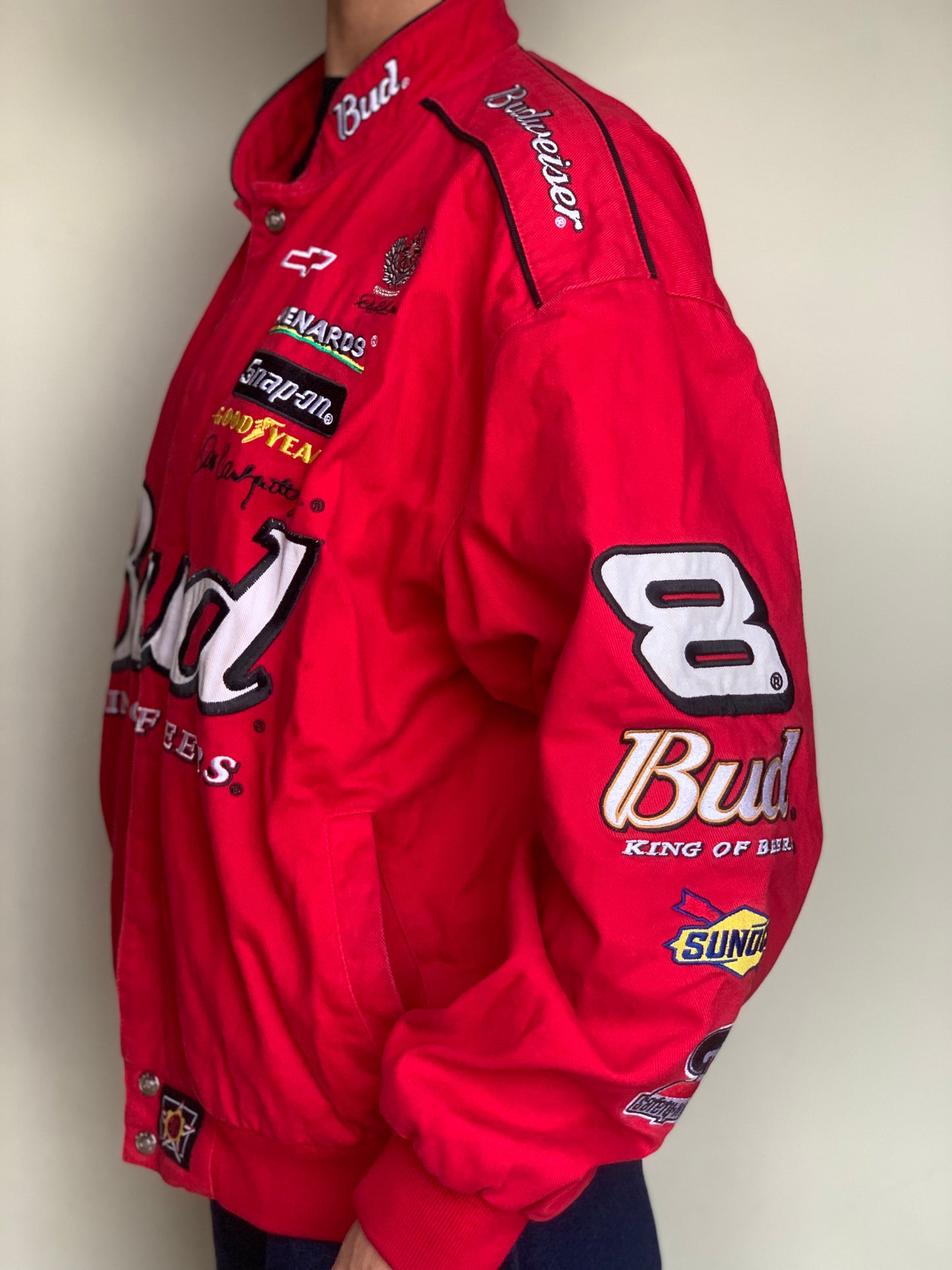 Budweiser NASCAR racer