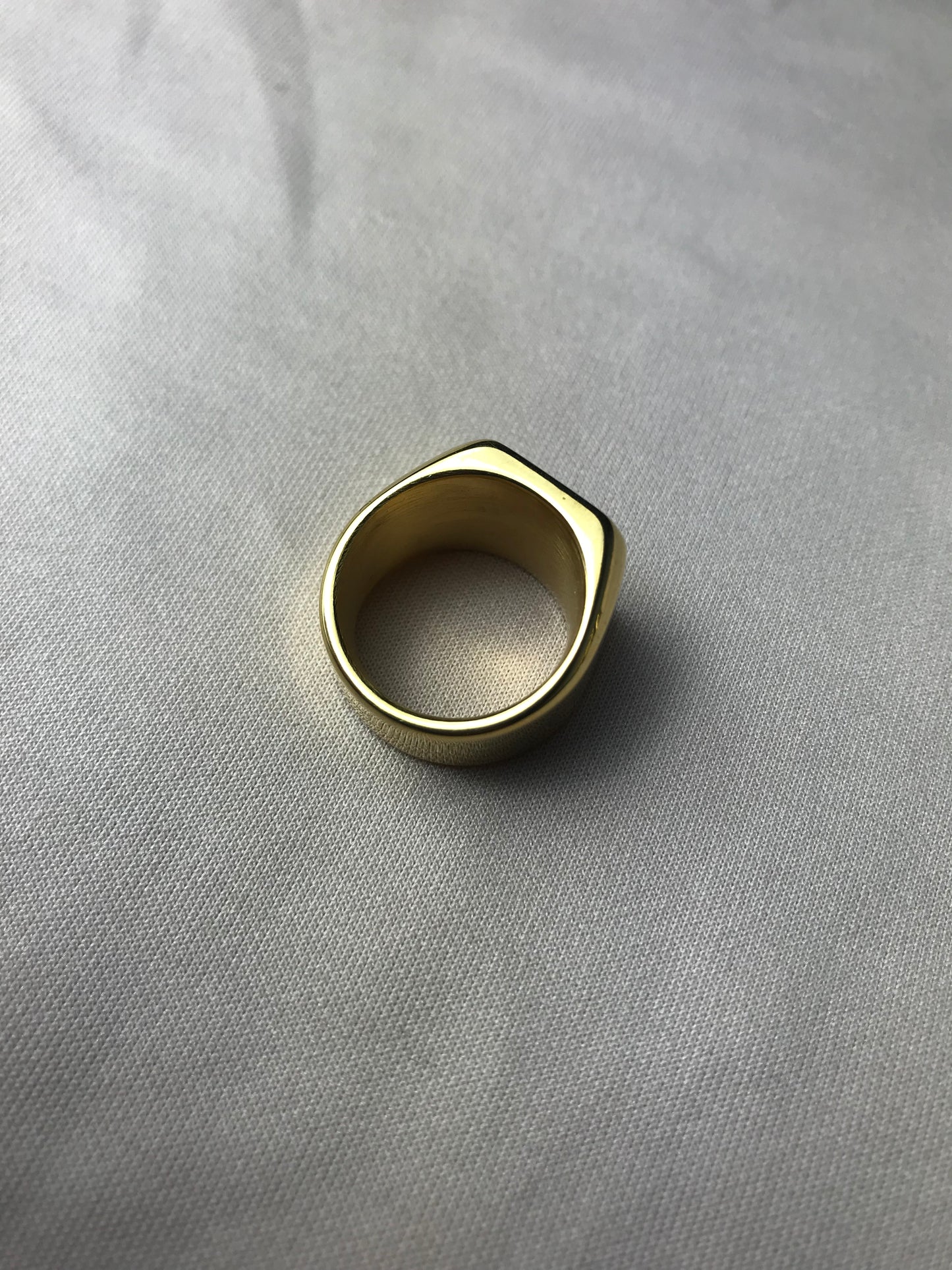 Signet ring square (gold)