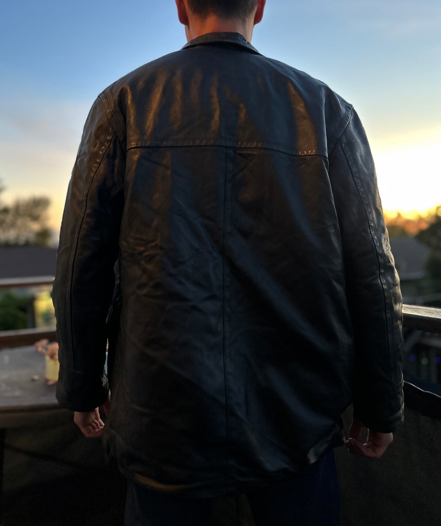 Italian leather jacket