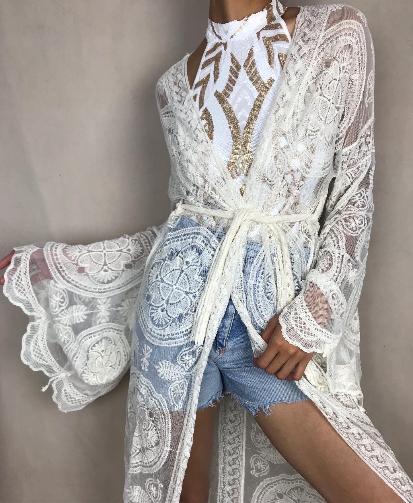 Lace Cover up