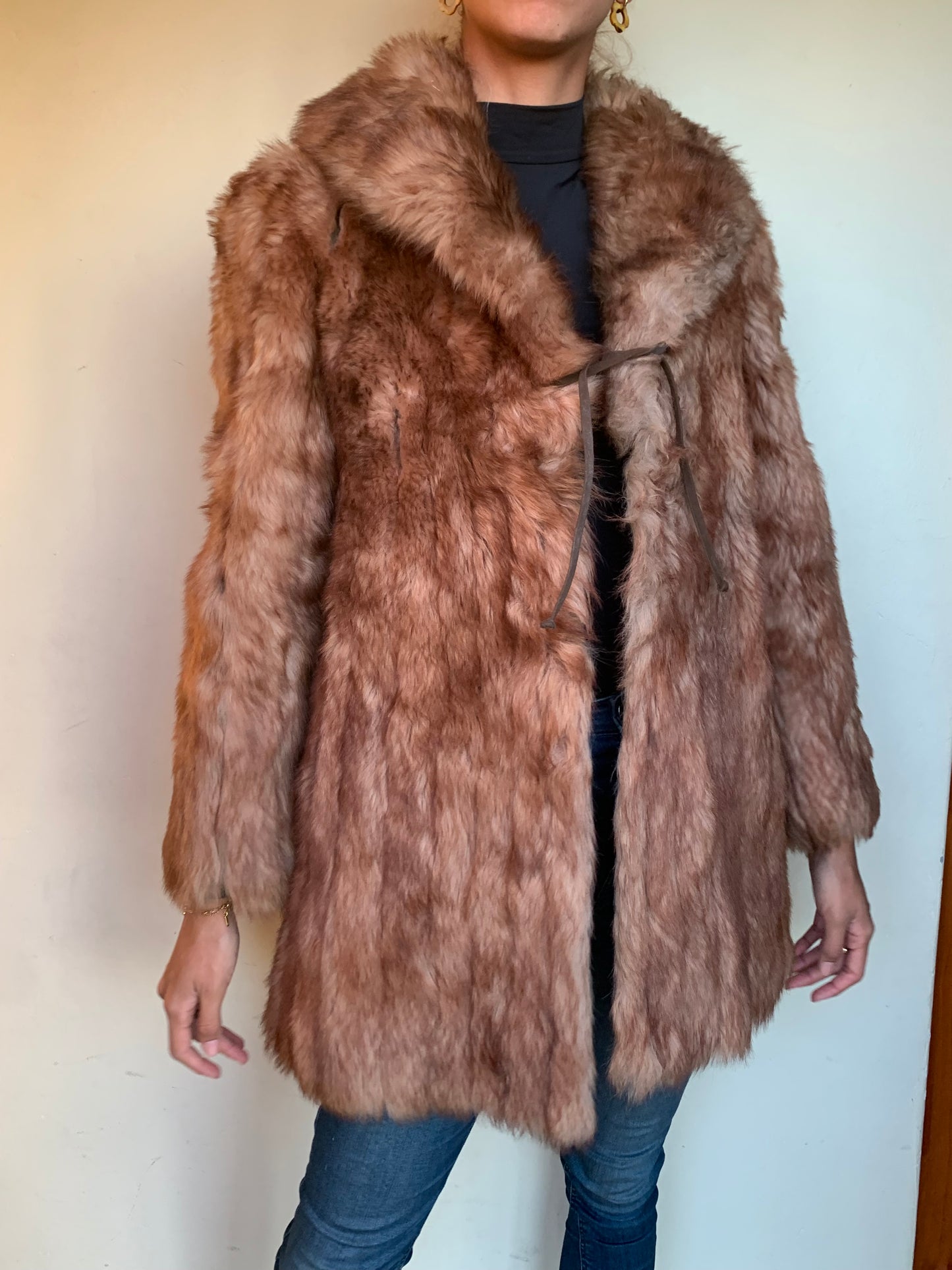 Fluffy faux fur