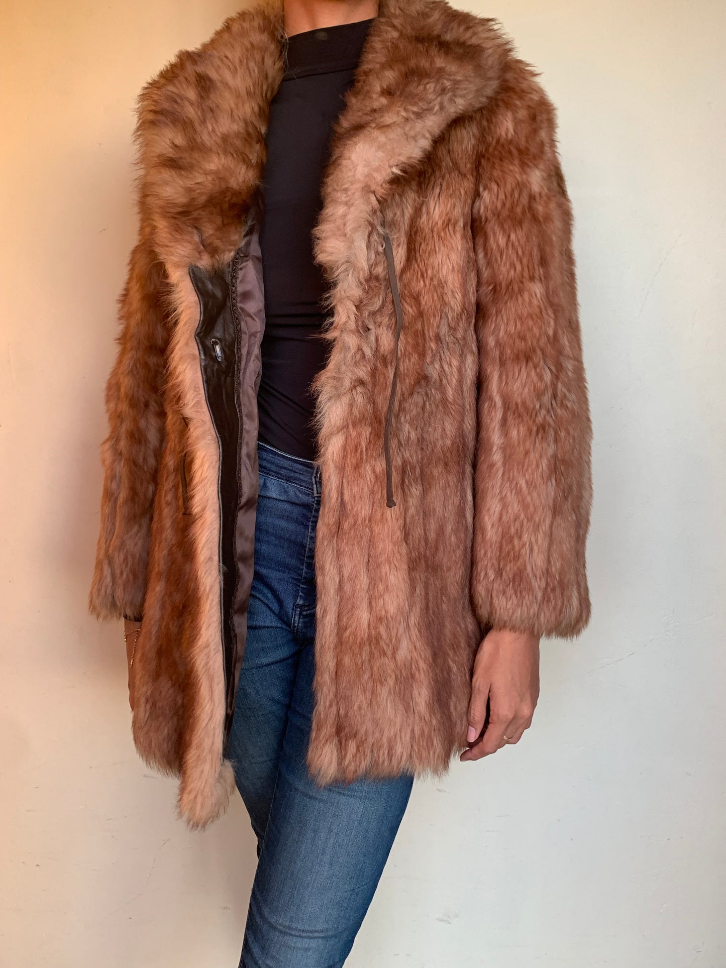 Fluffy faux fur