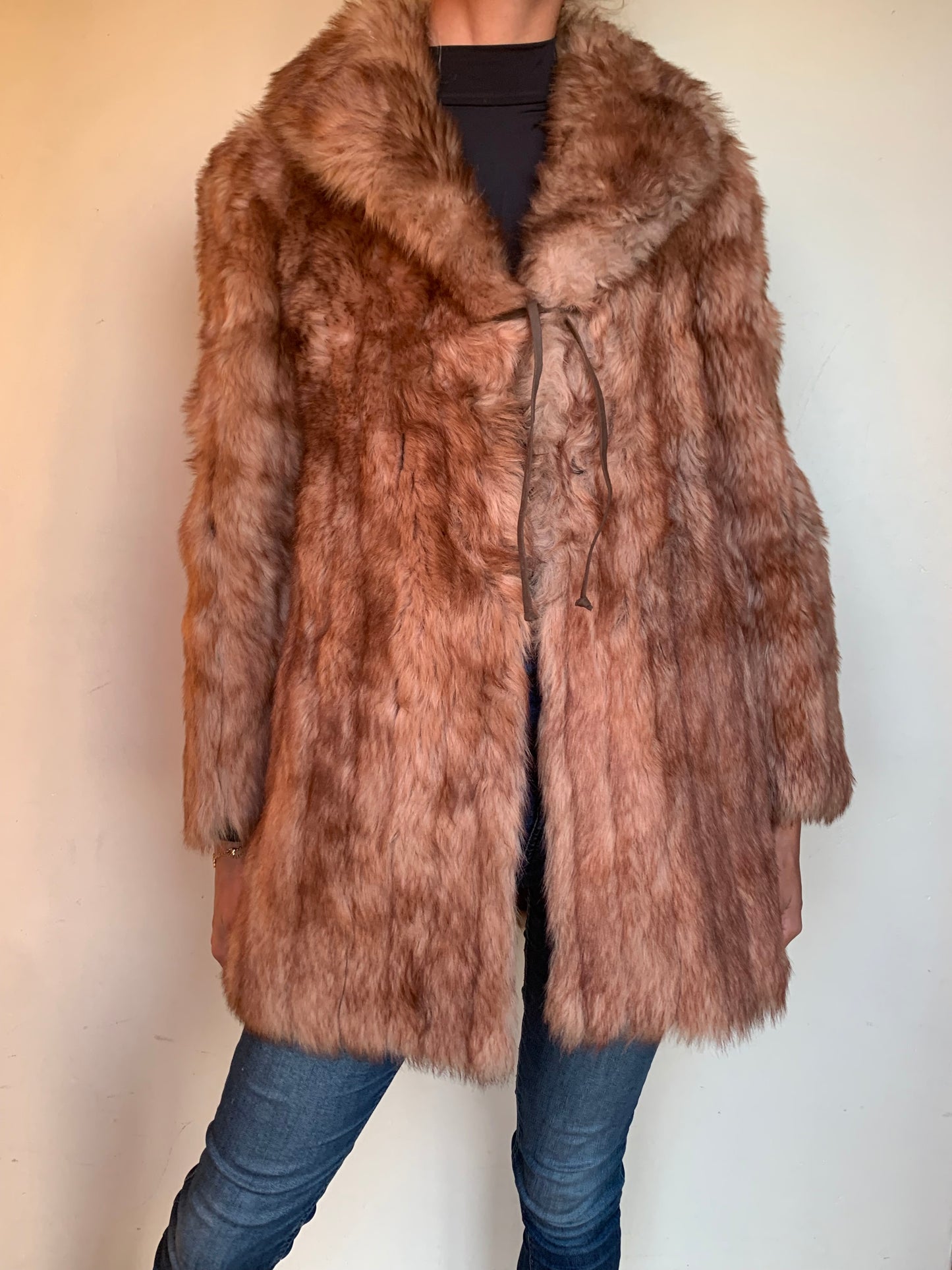 Fluffy faux fur