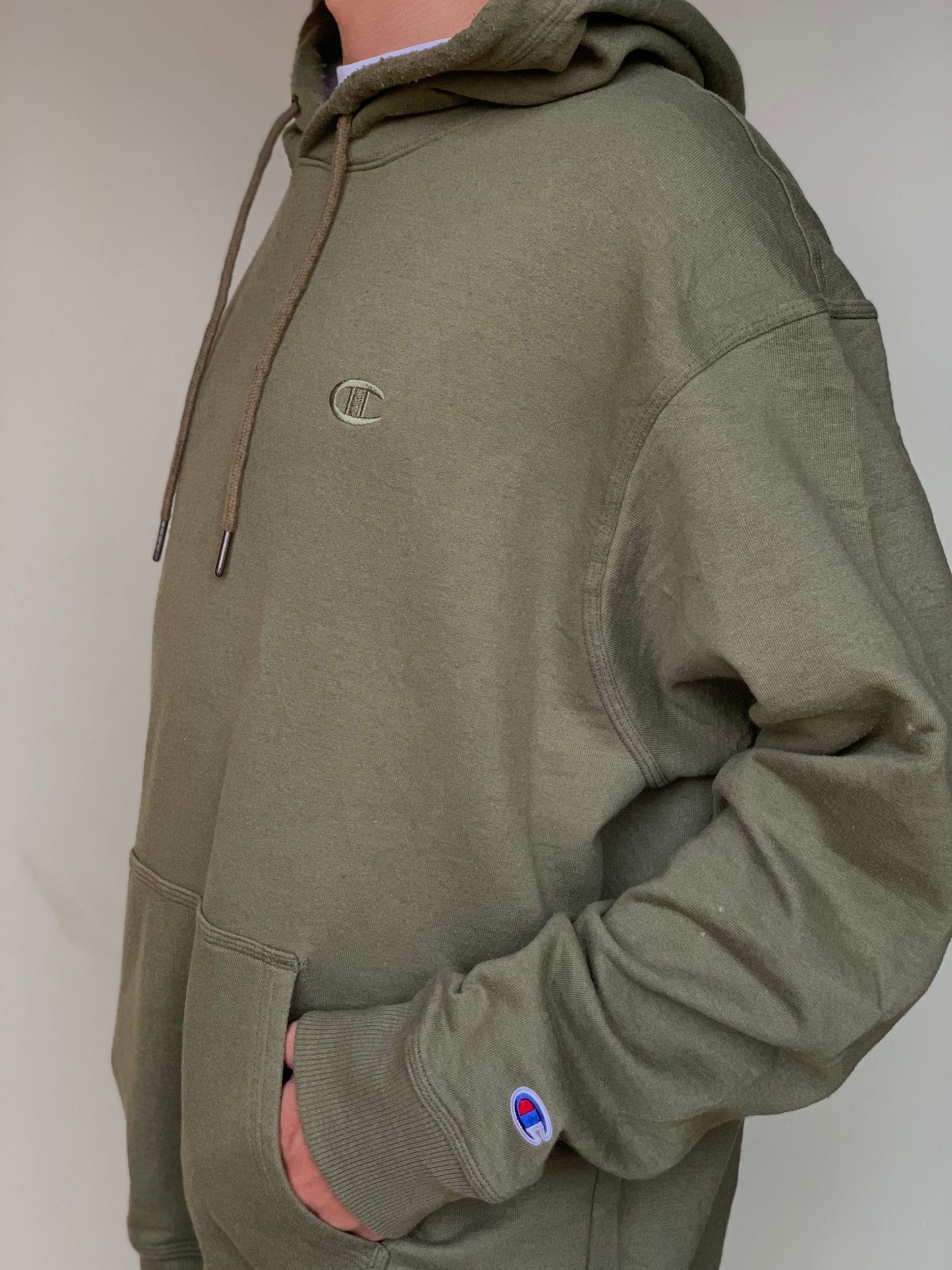 Champion hoodie (khaki)