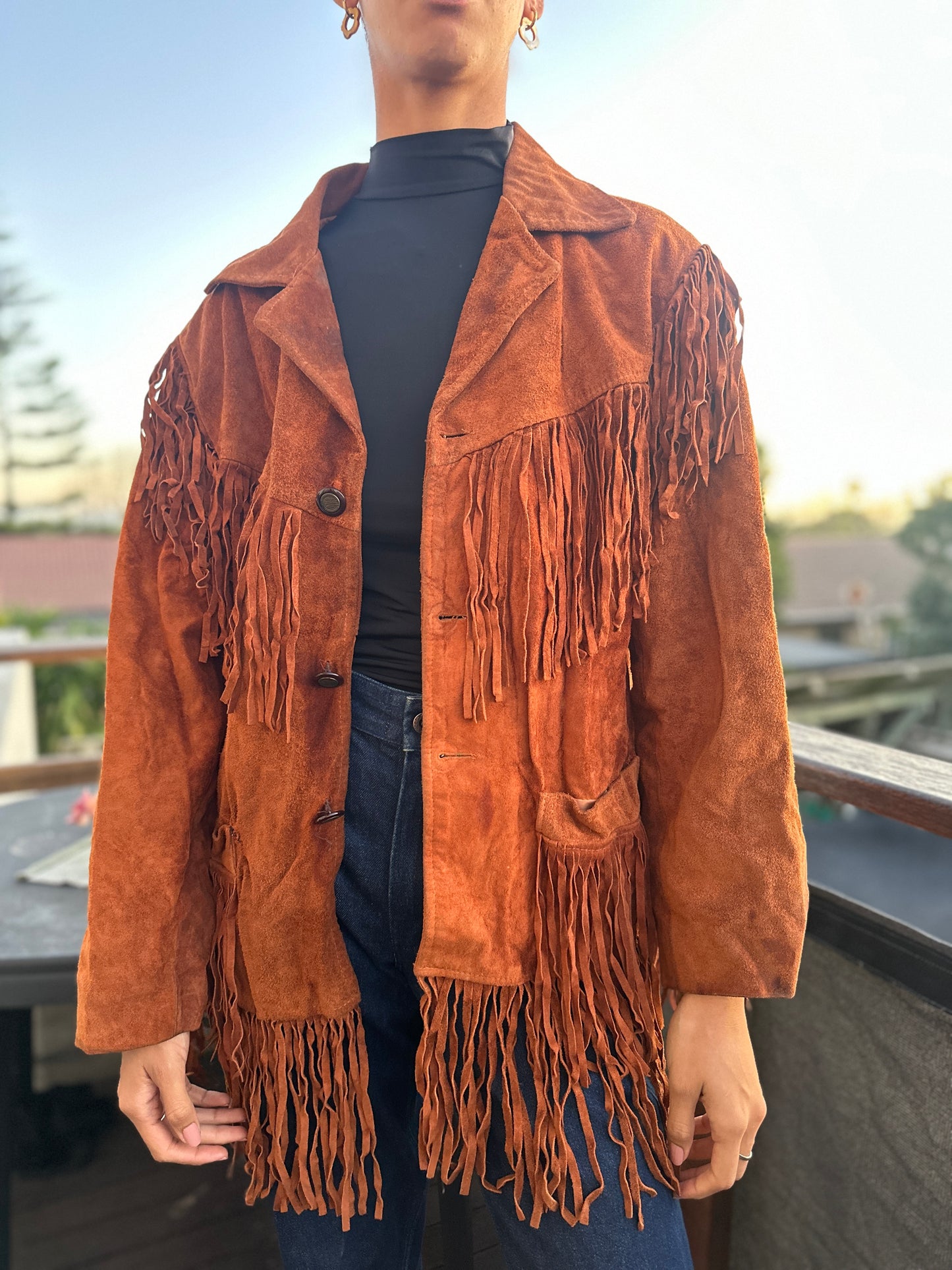 Genuine Suede cowboy jacket