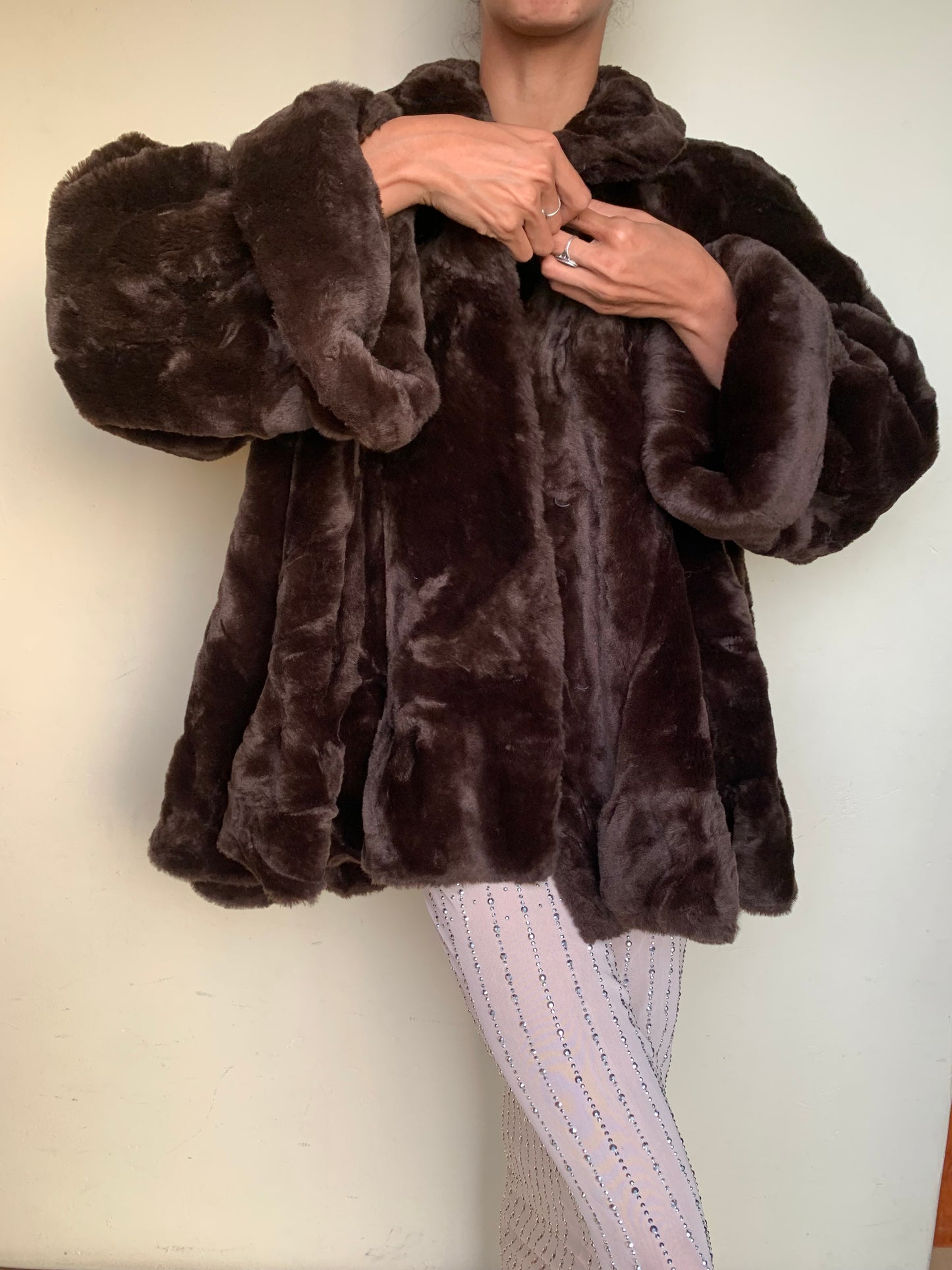 Vintage faux fur jacket