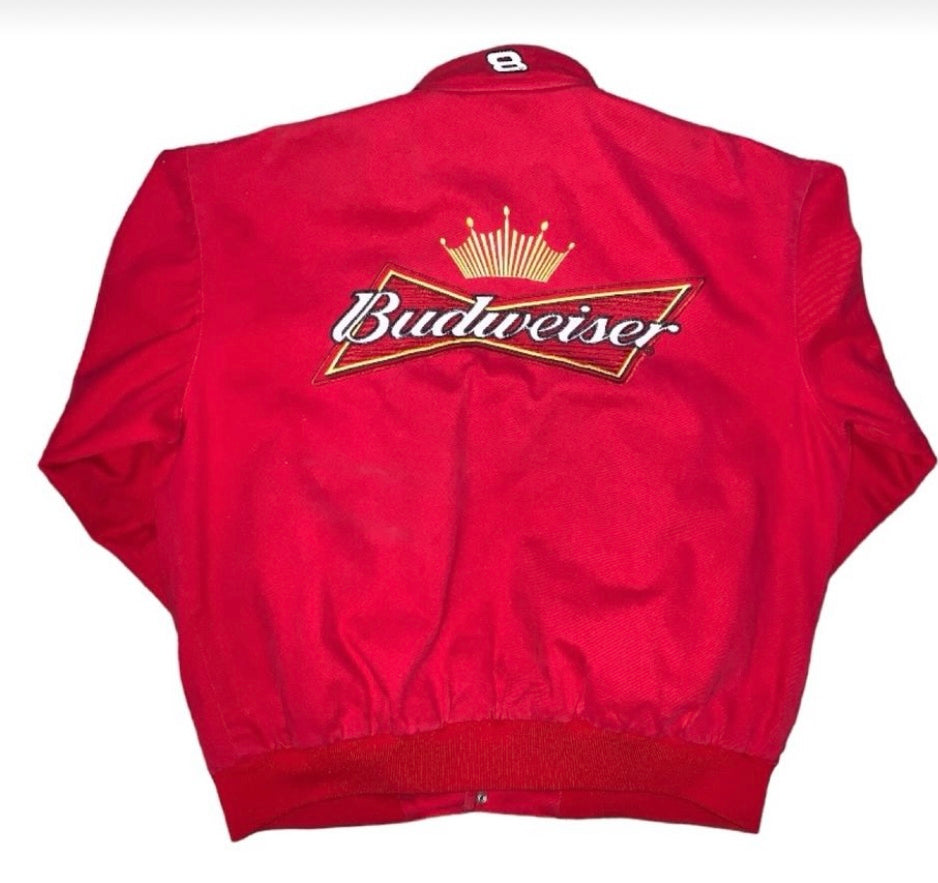 Budweiser NASCAR racer