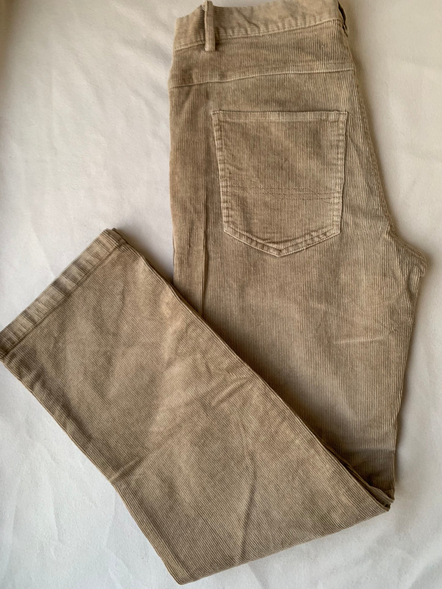 Light brown corduroy pants