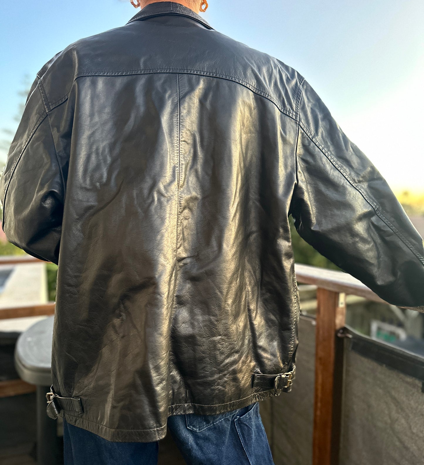 Mens biker jacket