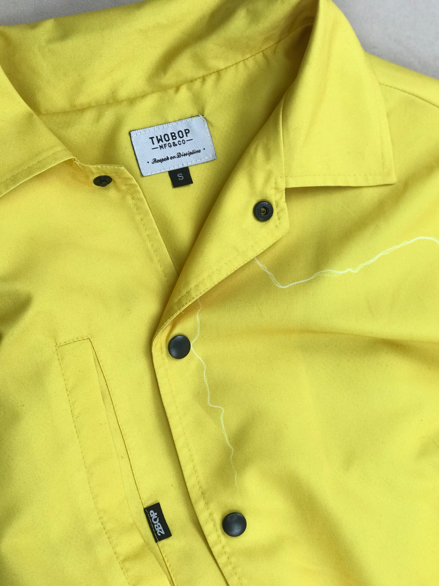 2Bop coach jacket (yellow)