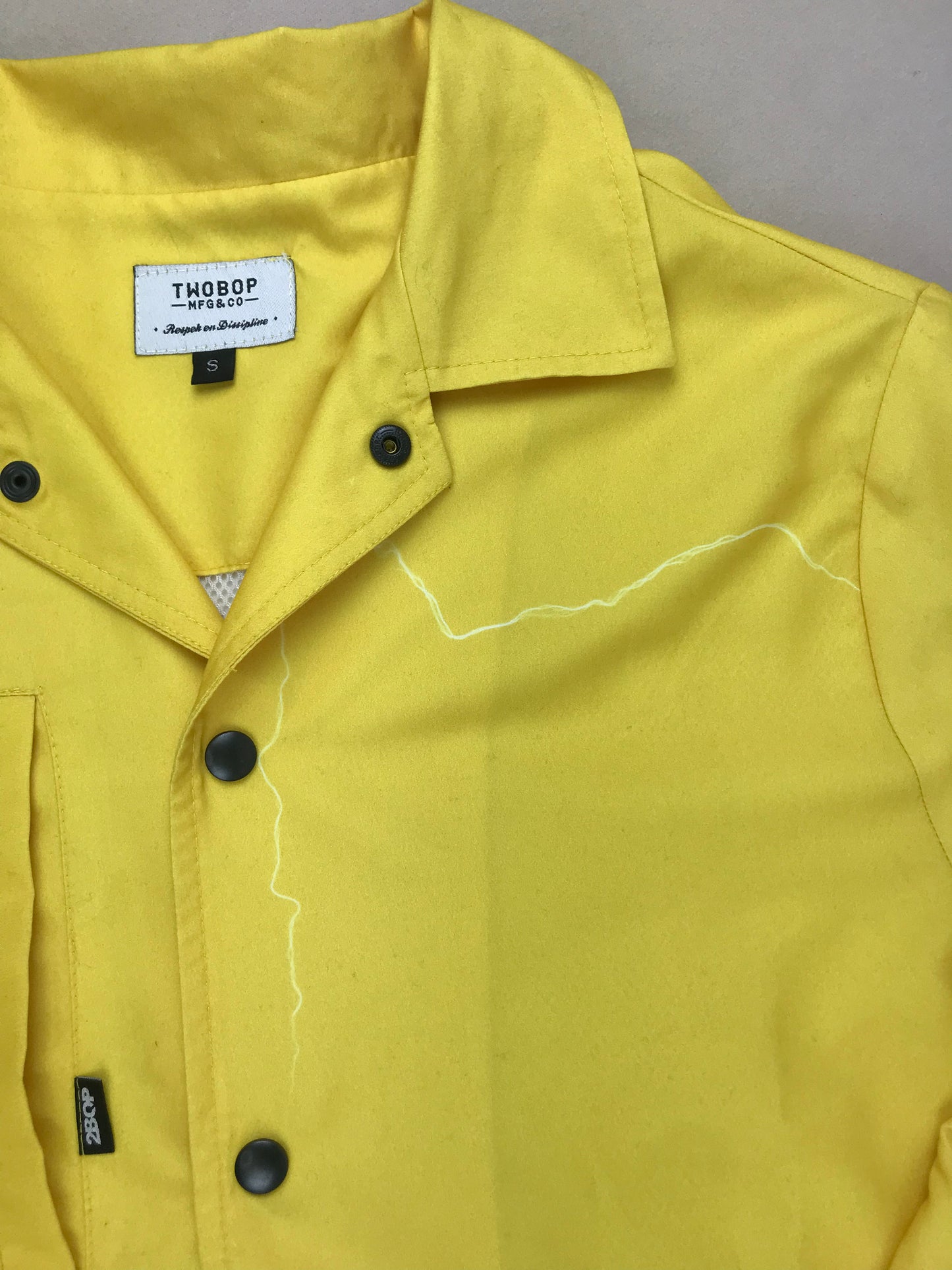 2Bop coach jacket (yellow)